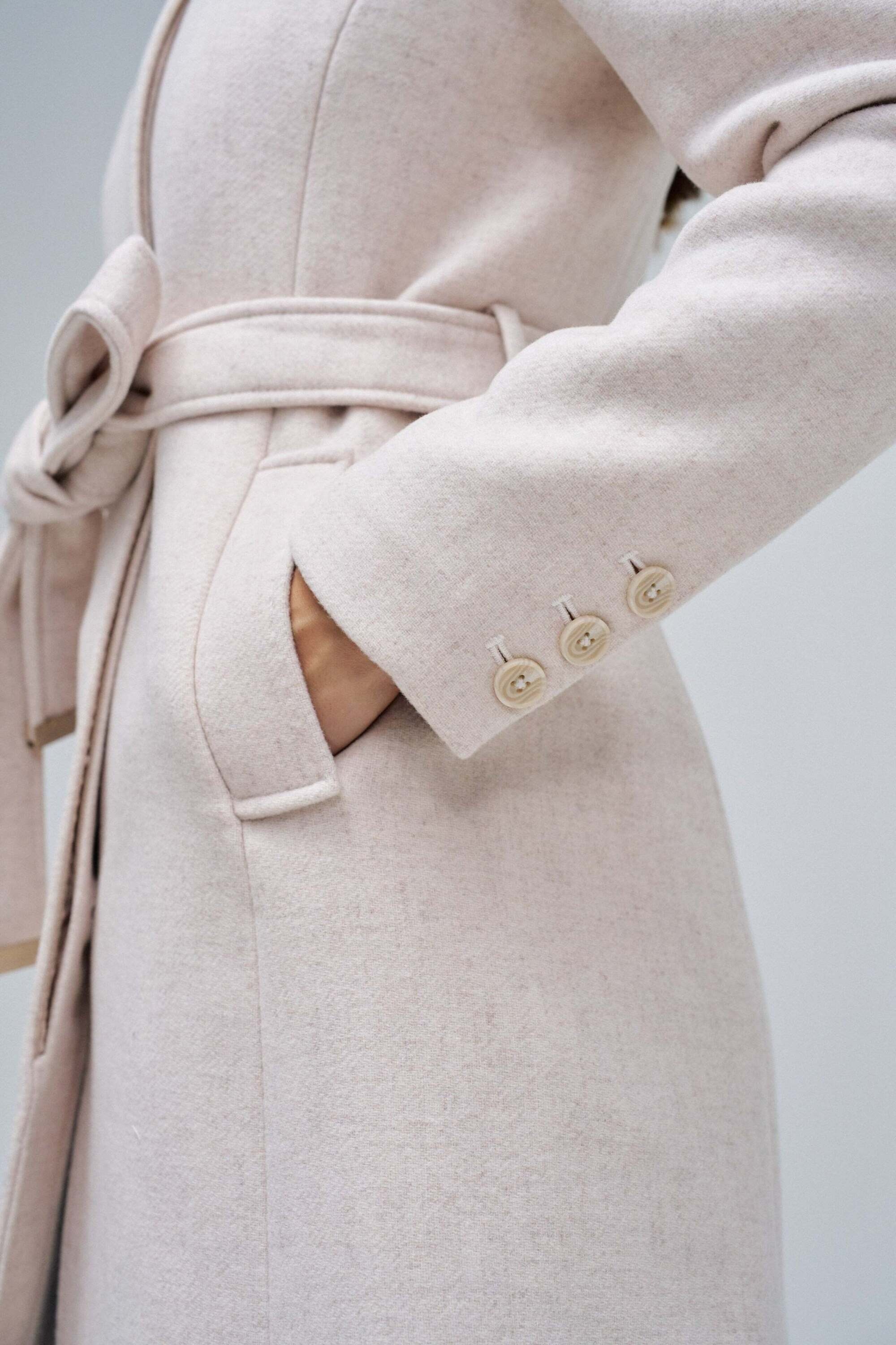 Salsa Veste en laine »Salsa Jeans Wollmantel The Reimagined Wool Coat«
