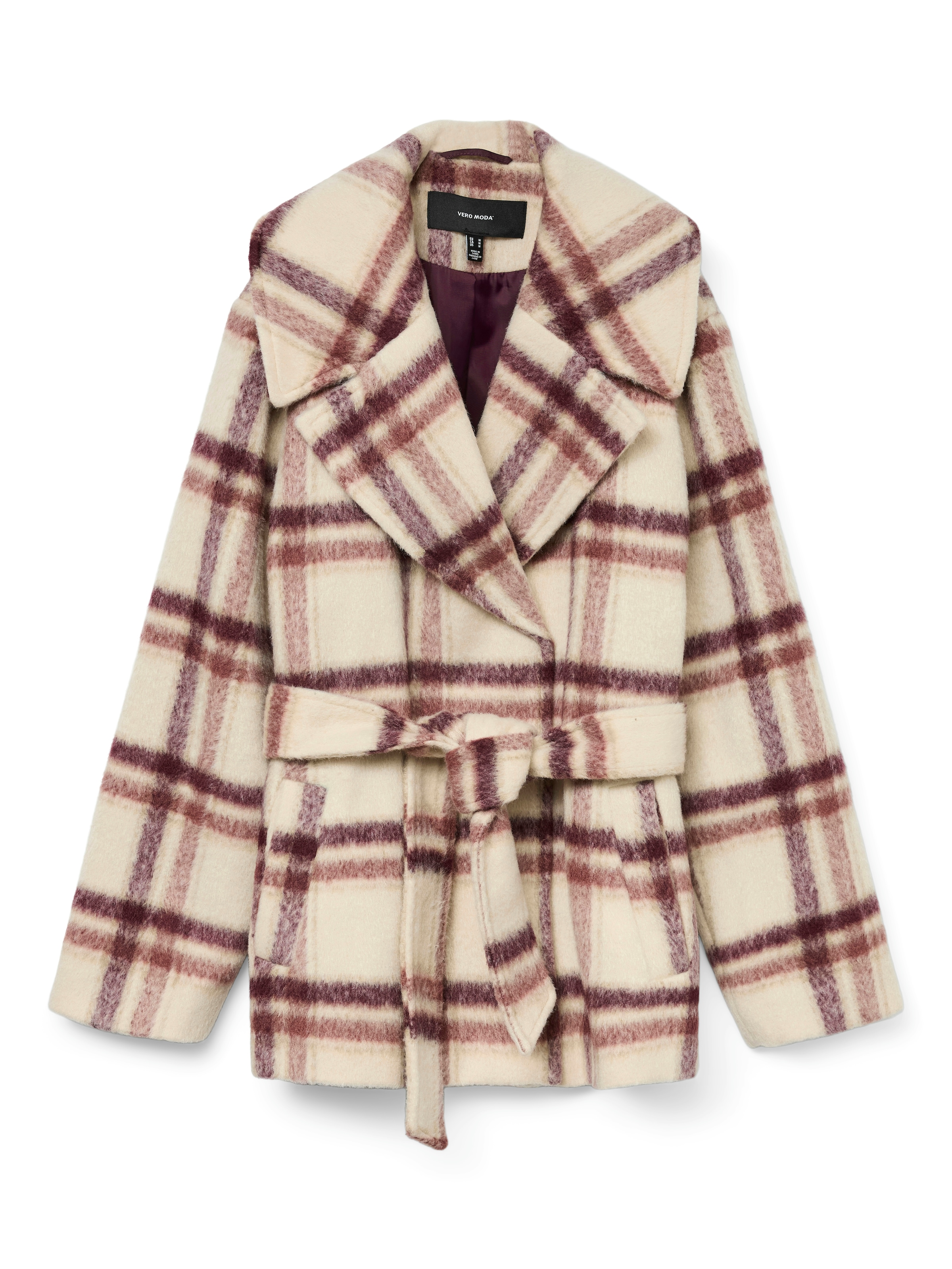 Vero Moda Veste courte »VMVERA SHIRLEY CHECK JACKET BOO«
