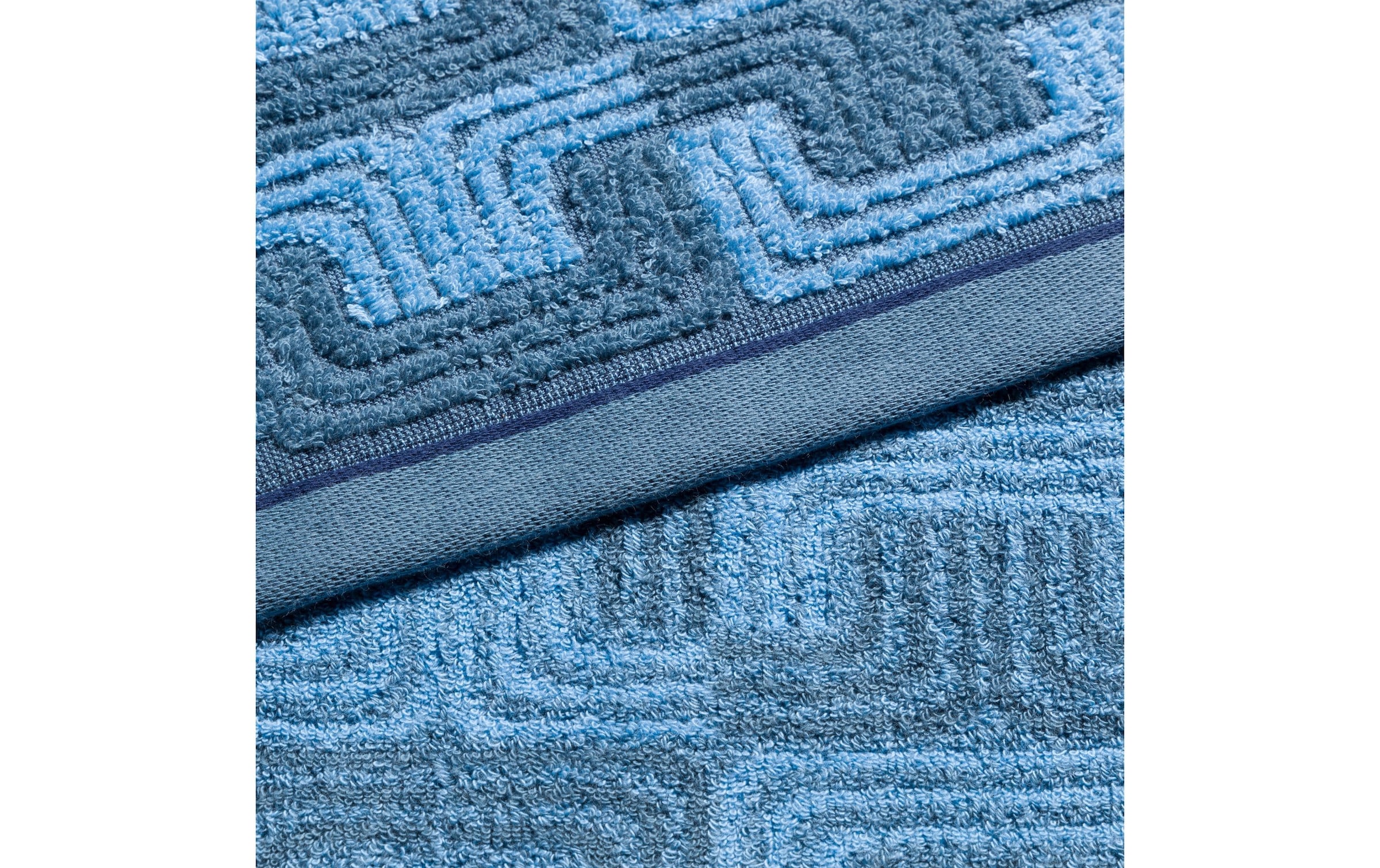 Möve Drap de douche »Geometric Shapes Texture 67 x 140 cm«