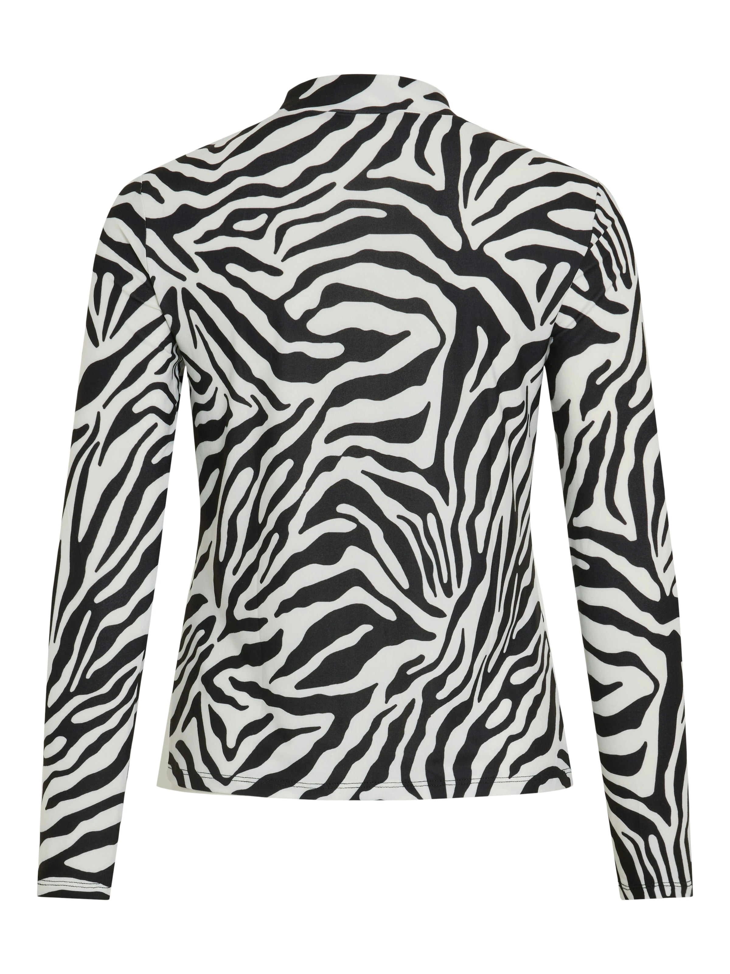 Vila »VILEOA L/S ROLLNECK TOP - NOOS« Materialmix, regular fit