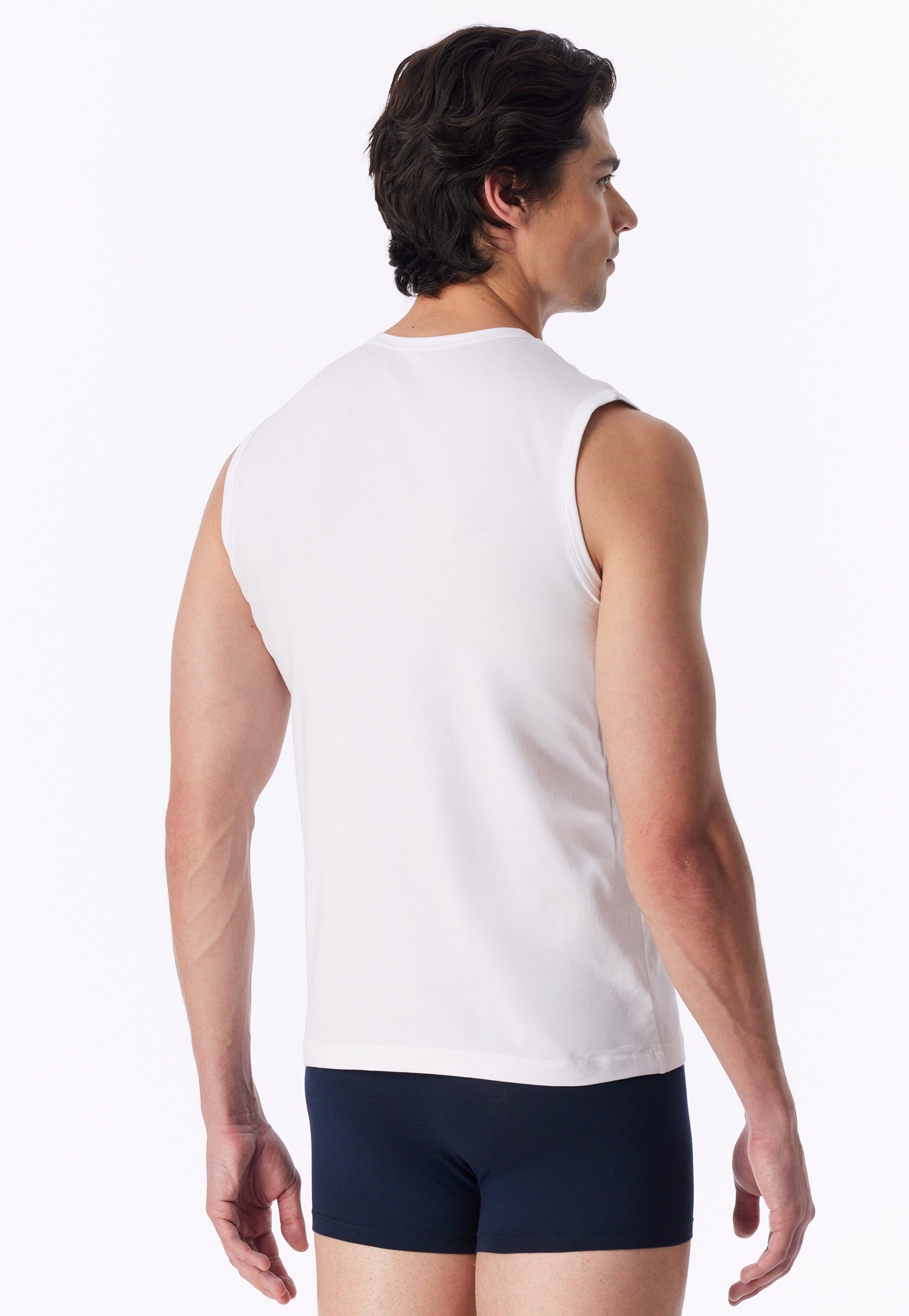 uncover by SCHIESSER Débardeur »Uncover Cotton« mélange coton, élastique, larges bretelles, lot de deux