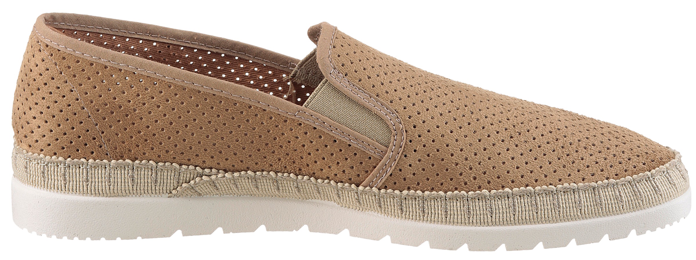 VERBENAS Slipper »Boris Hole Gallery«  Espadrilles, Sommerschuh, Freizeitschuh mit luftiger Perforierung