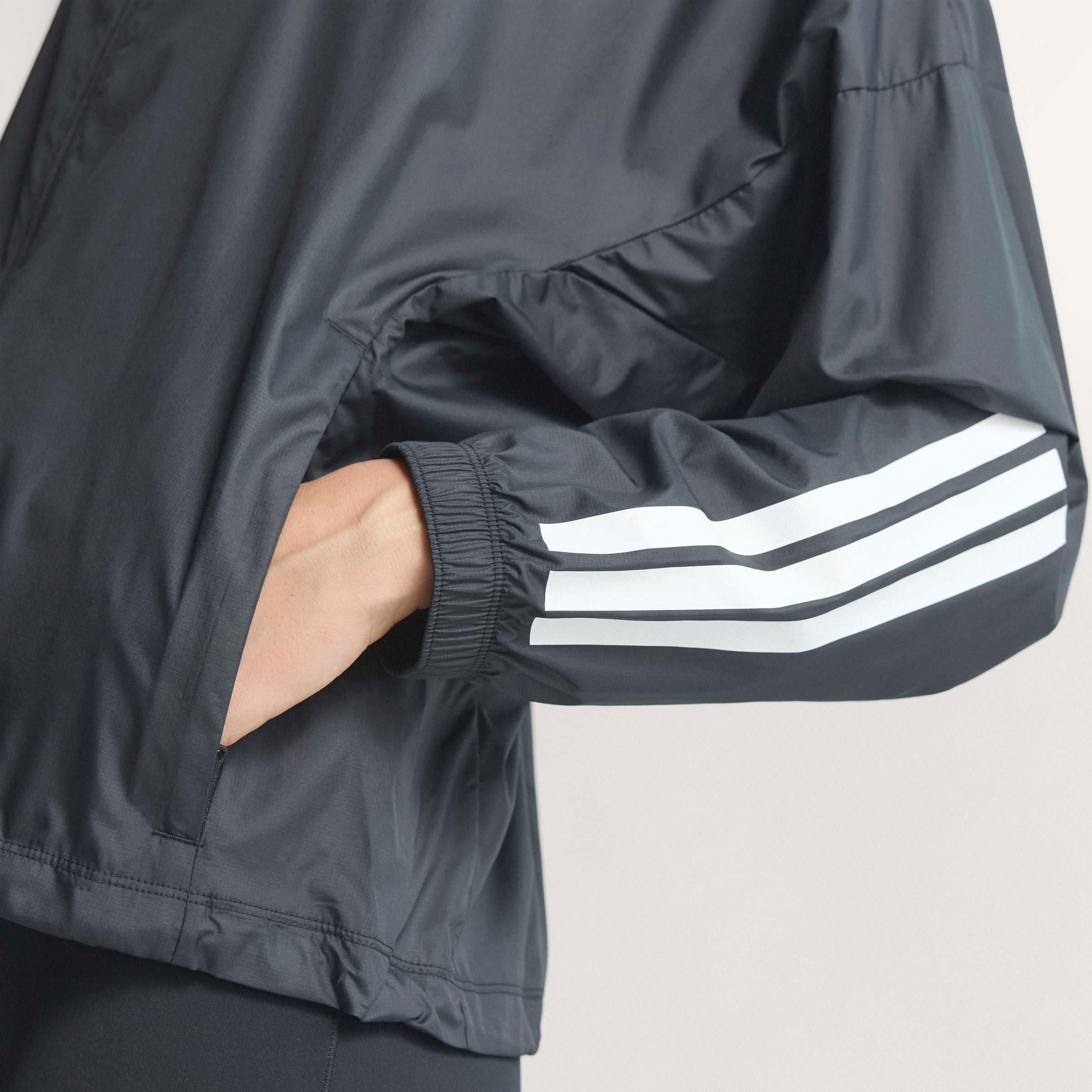 adidas Performance Coupe-vent »HYG WINDY« pour adultes, avec fermeture éclair, en polyester