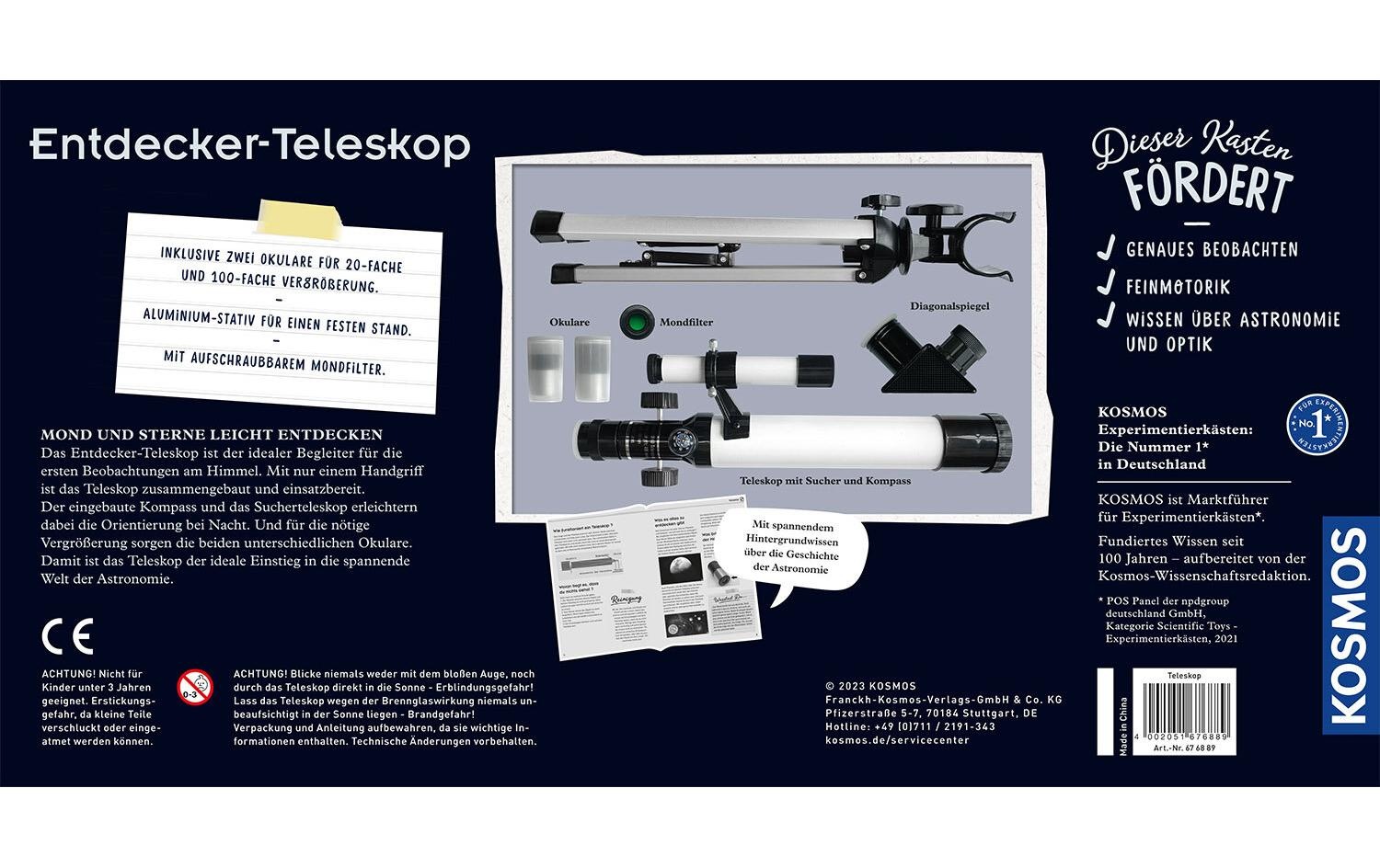 Kosmos Teleskop Spiegelteleskop