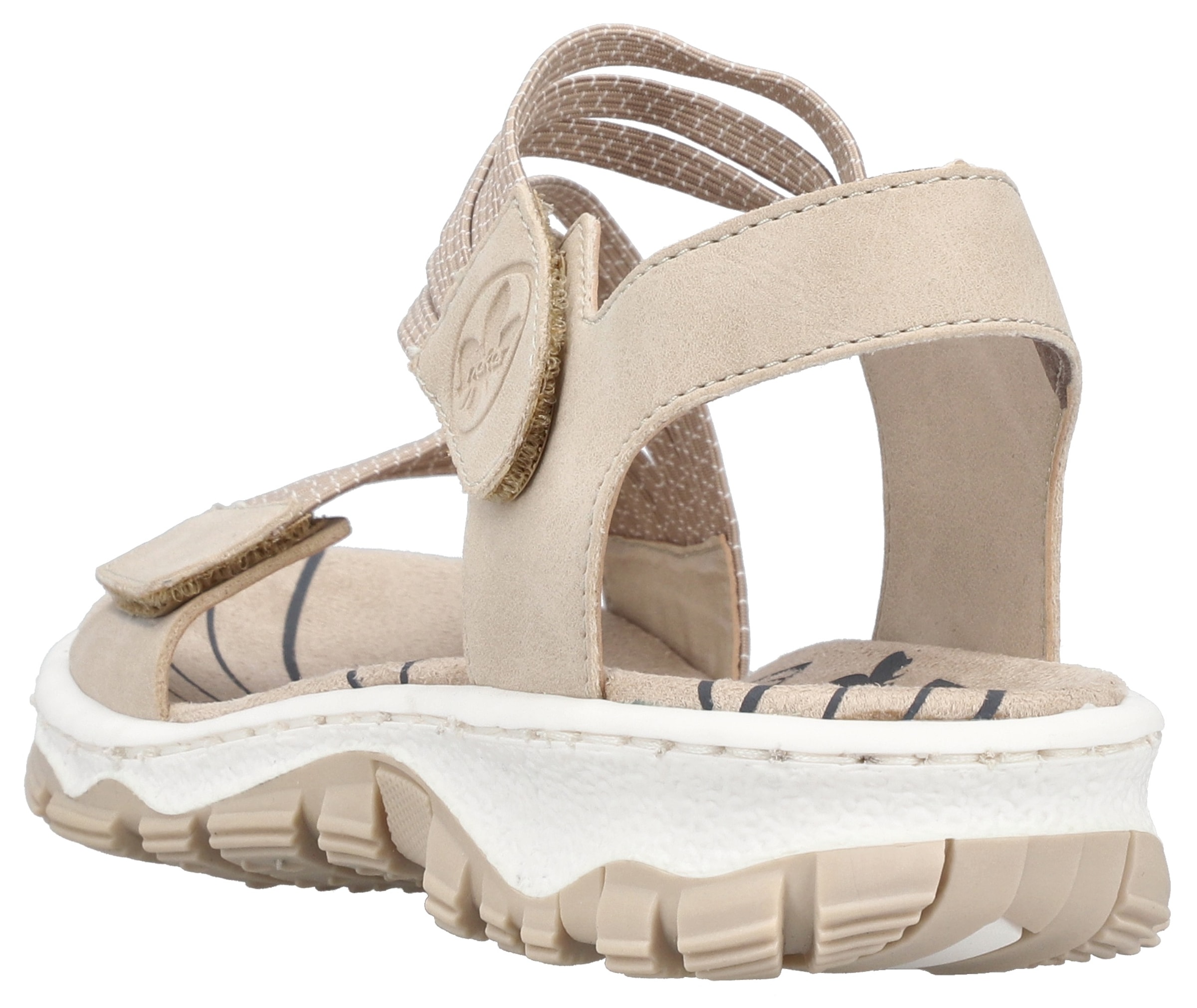 Rieker Sandale à lanières  chaussure d'été, sandalette, chaussure à scratch, style sport