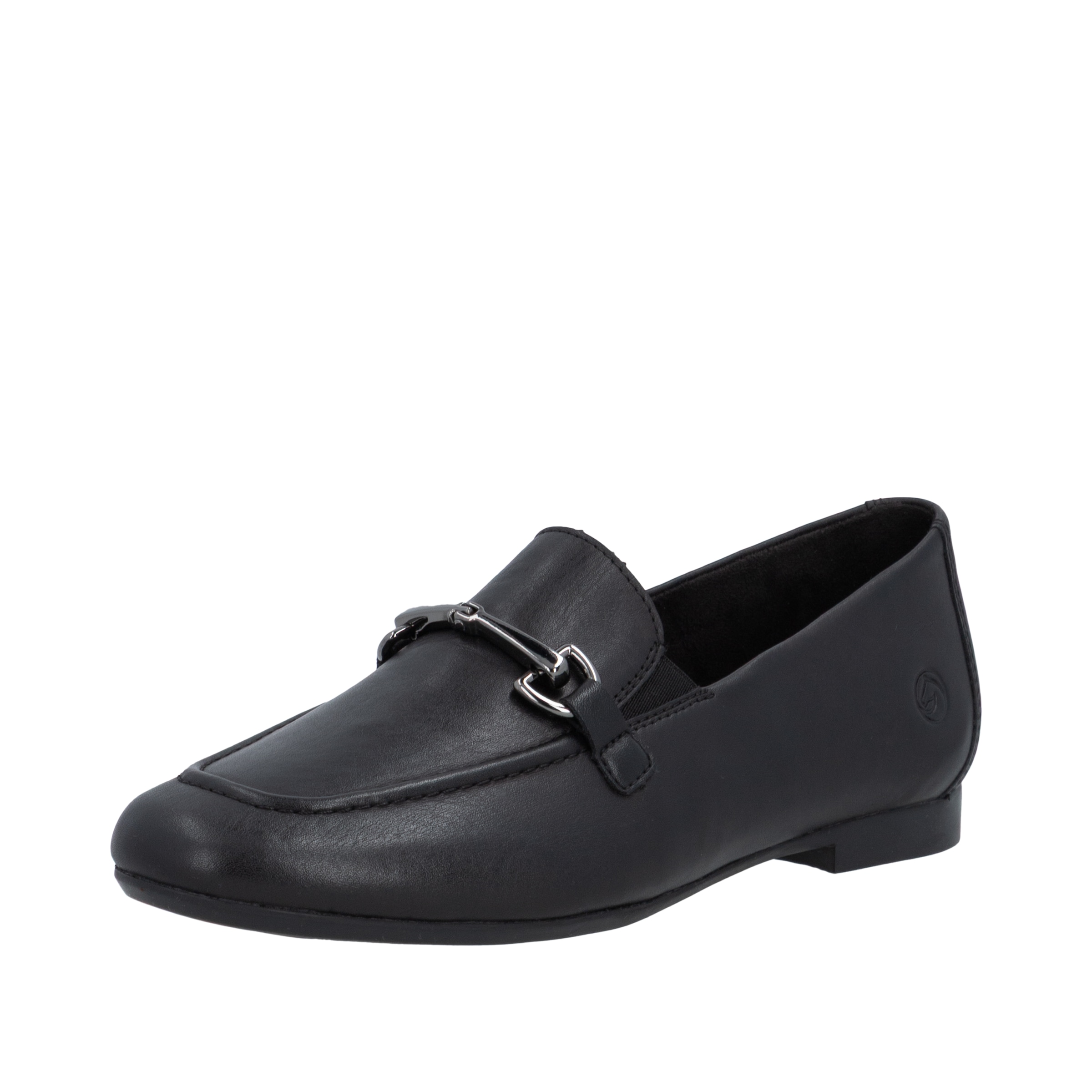 Remonte Loafer  Slipper, Schlupfschuh, Spangenschuh mit kleinen Stretcheinsätzen