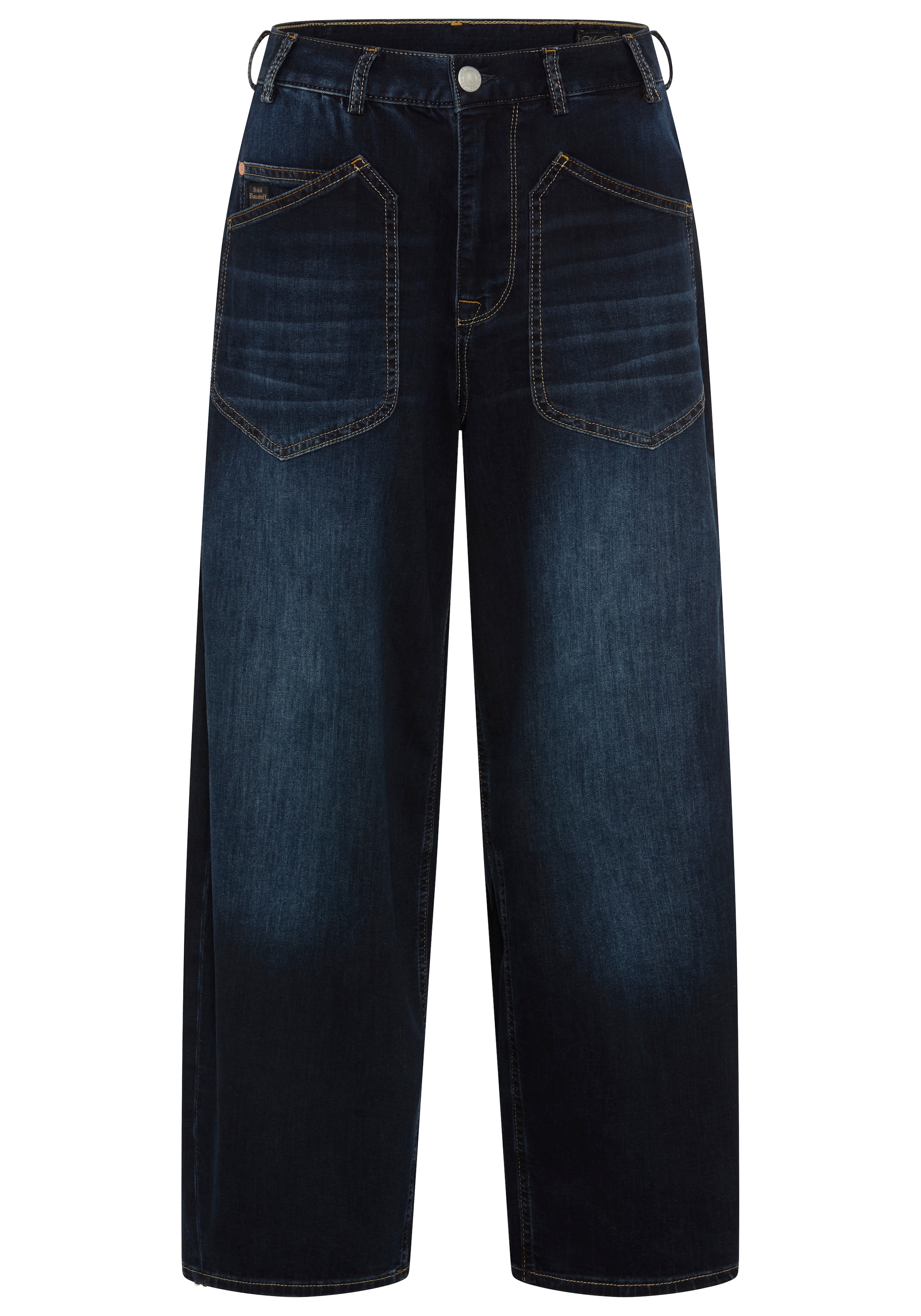 Herrlicher Jeans loose fit »Meryll Denim Light« forme O avec poches appliquées