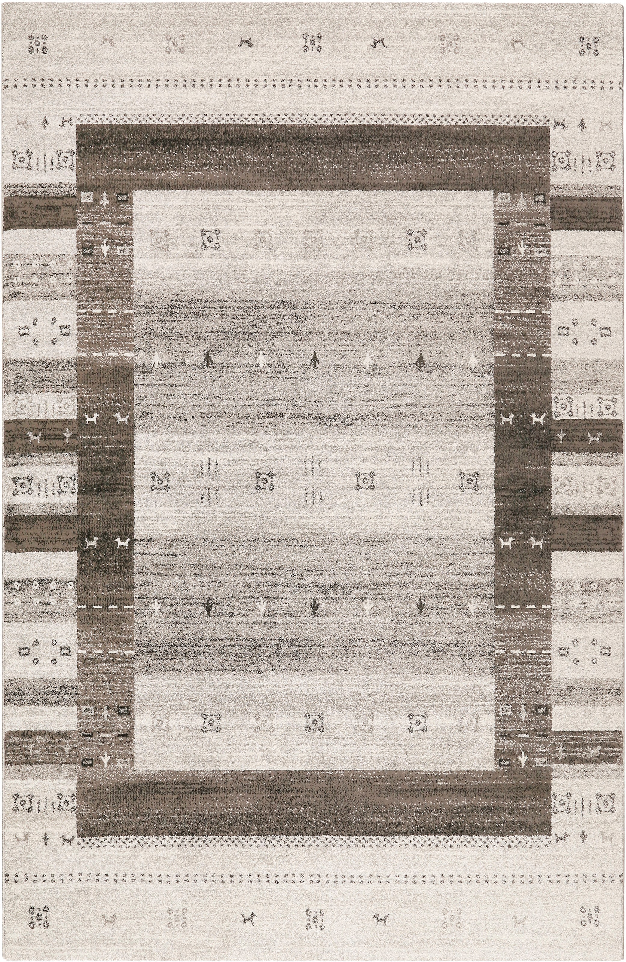 Wecon home Teppich »Igor« rechteckig 10 mm Höhe Kurzflor, Wohnzimmer