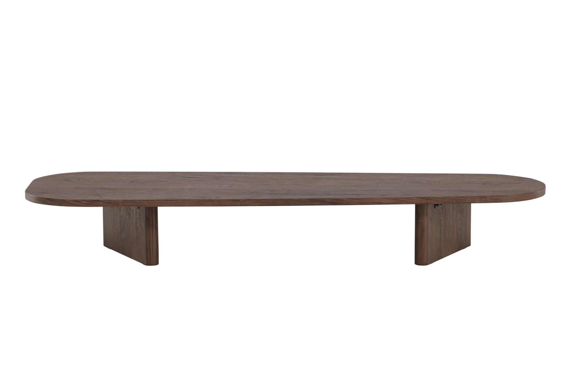 Venture Home Table basse »Grönvik, langer schmaler Couchtisch 180 × 55 cm in tiefem Mokka« Table basse, MDF, rectangulaire, basse, allongée, moderne