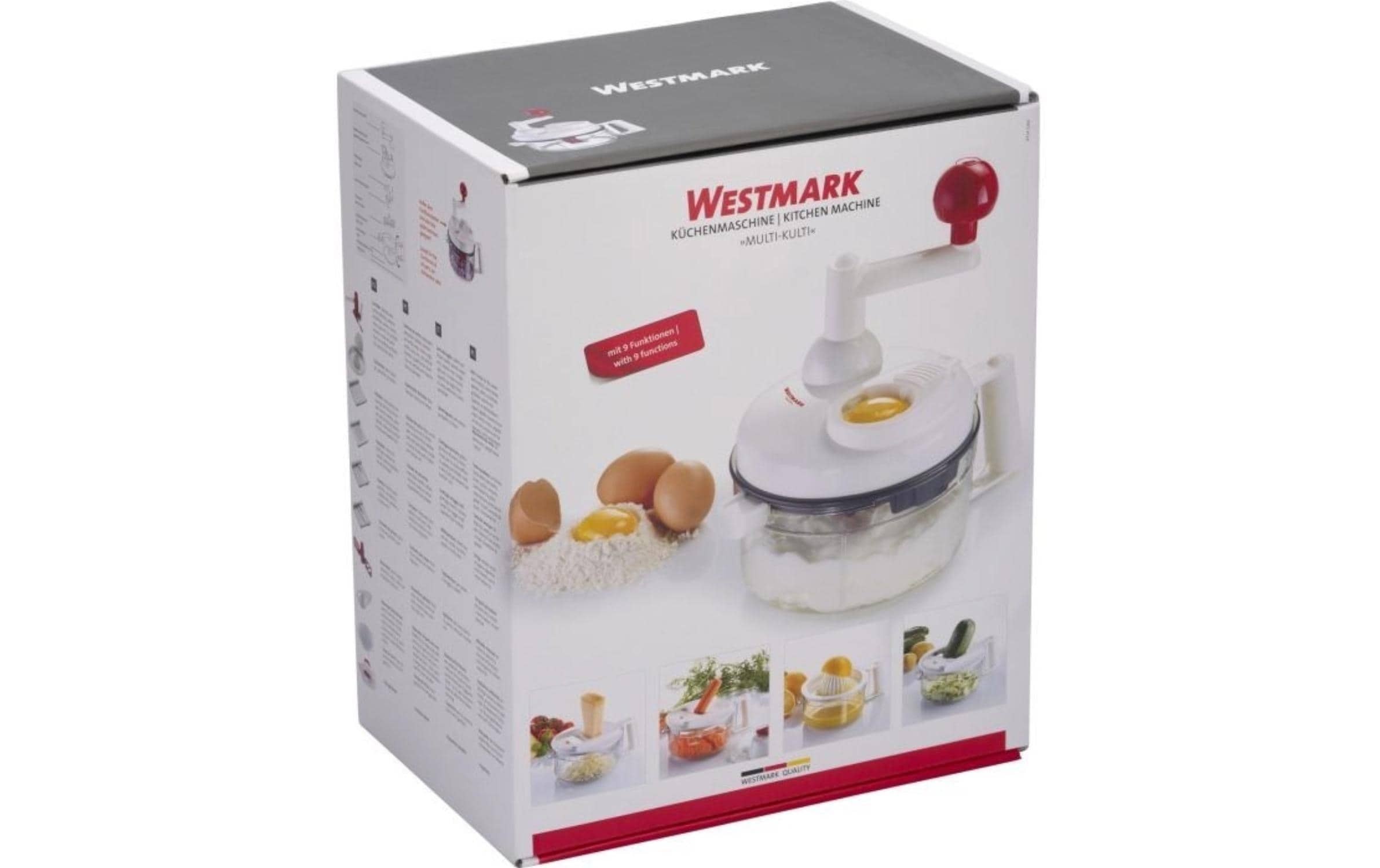WESTMARK Robot de cuisine »Multi-Kulti« robot de cuisine, 9 en 1, pour de nombreuses applications différentes