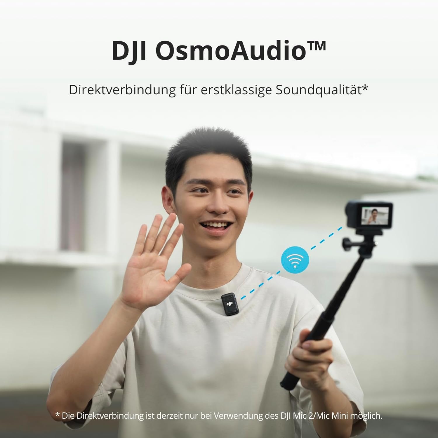 DJI Caméscope »Osmo Action 4 Standard Combo« 4K Ultra HD