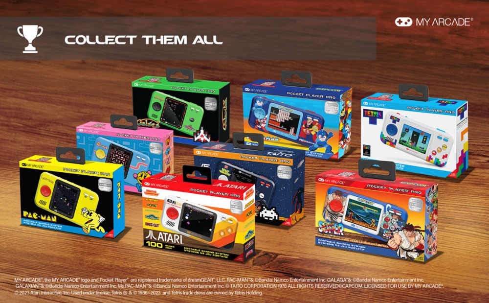 MYARCADE Console rétro »ATARI Pocket Player Pro«