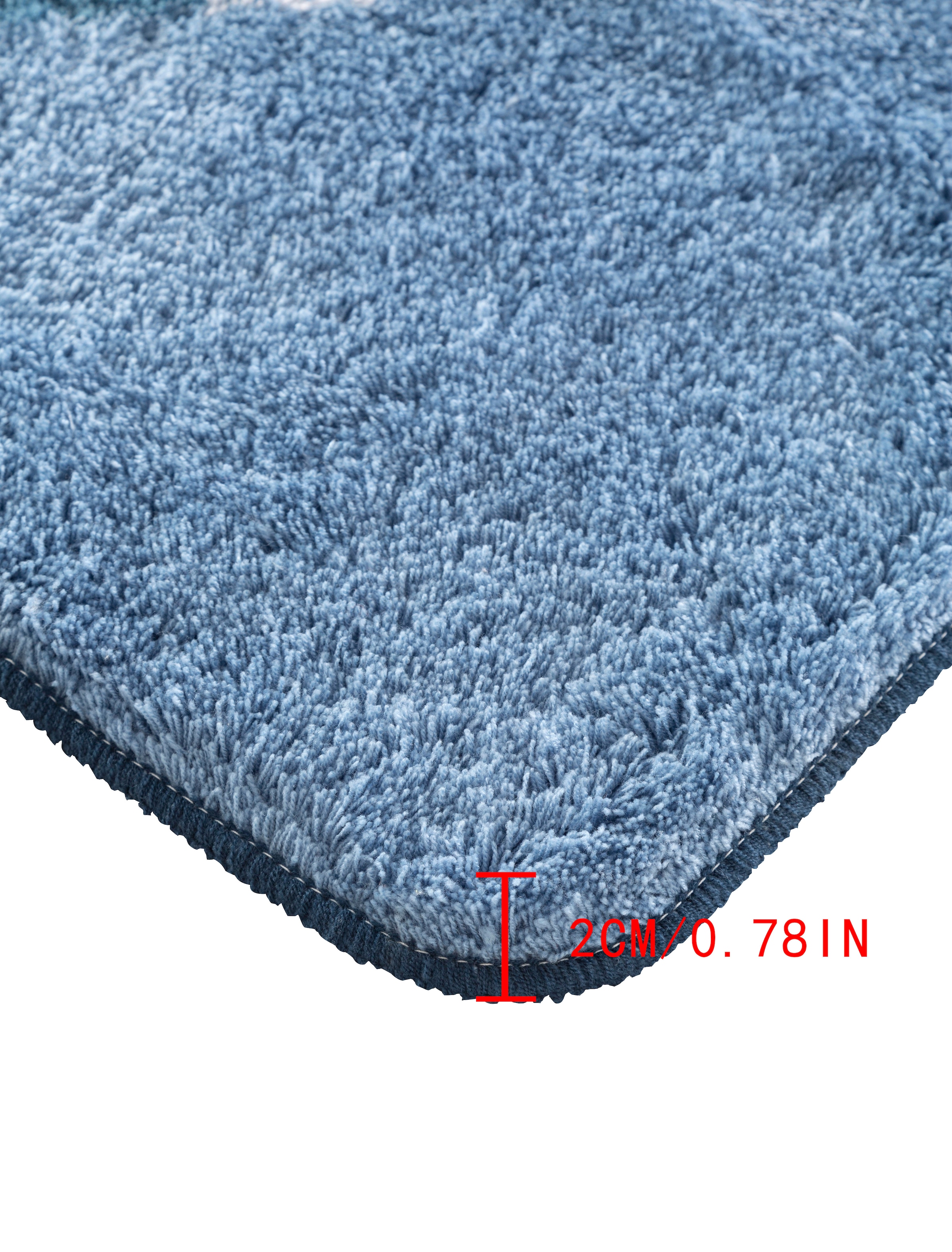 GOODproduct Badematte »Magnus, Badvorleger, Badezimmer Teppich« Höhe 20 mm rutschhemmend beschichtet schnell trocknend | strapazierfähig mehrfarbig, Badteppich, Badematten auch als 2 teiliges Set & rund