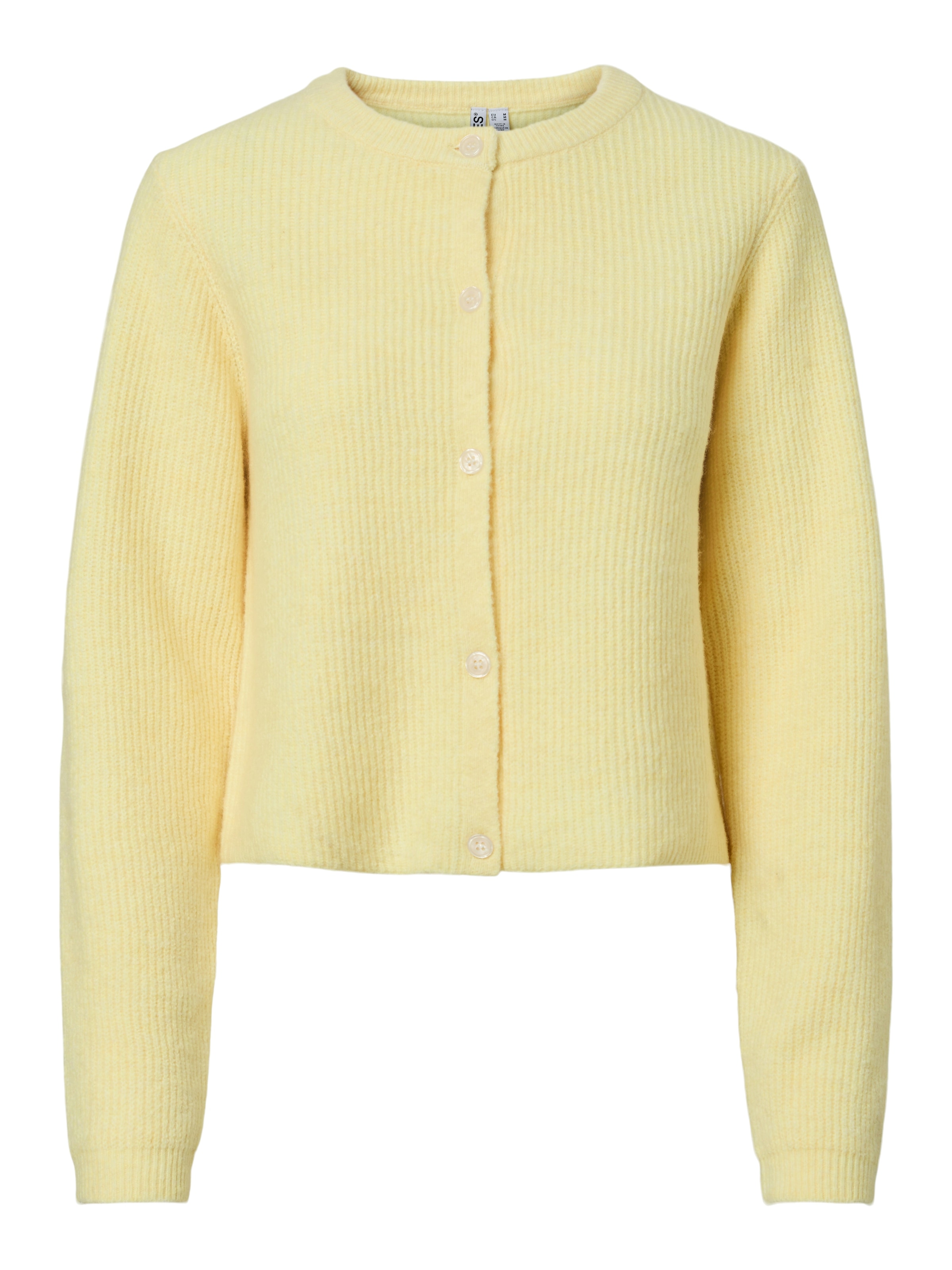 pieces Veste en tricot »PCSILLY LS O-NECK KNIT CARDIGAN NOOS BC« mélange de matériaux, coupe régulière