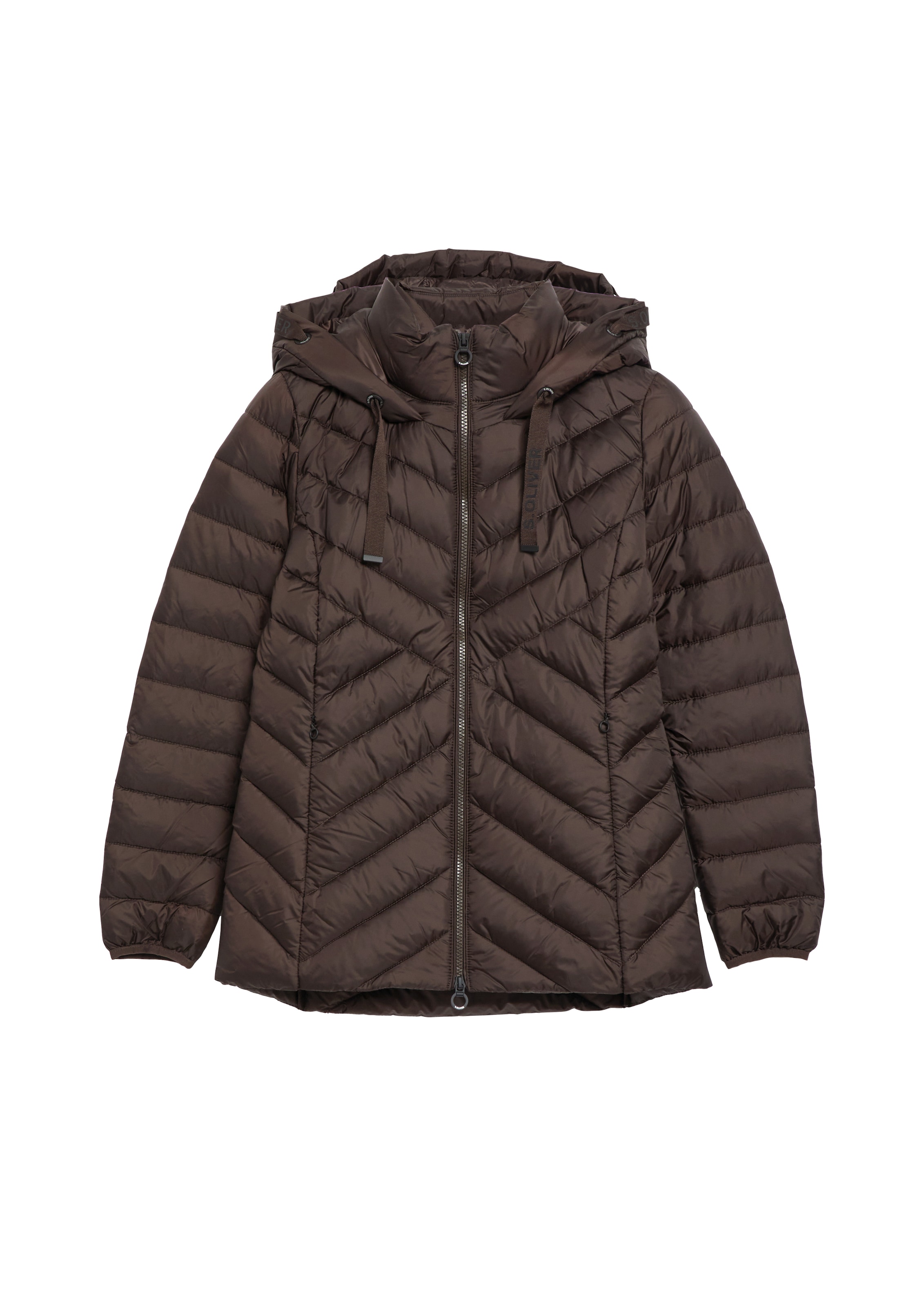s.Oliver Steppjacke mit Kapuze Seitliche Eingrifftaschen mit Reissverschluss