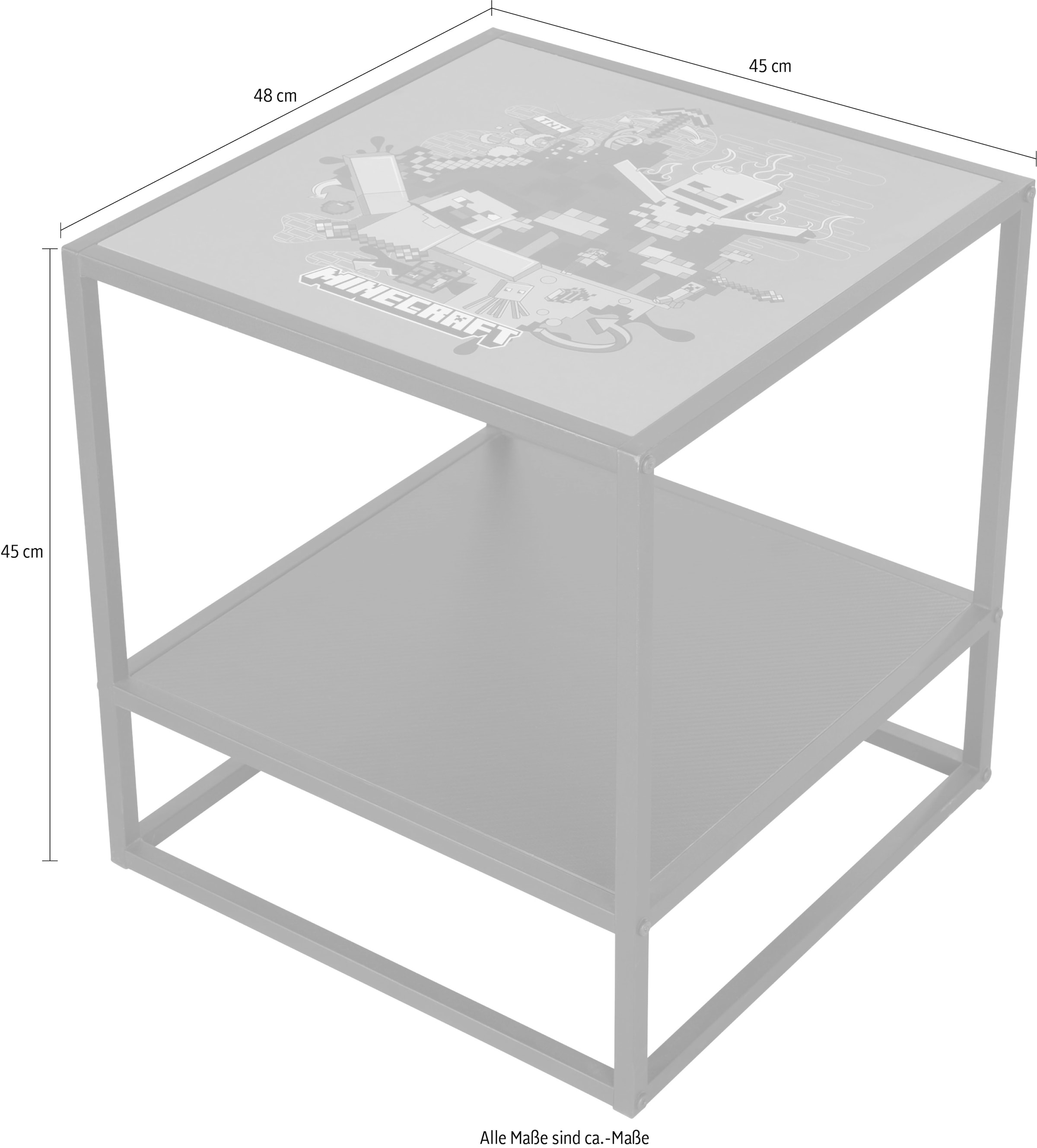 Phoenix Table de nuit avec rangement