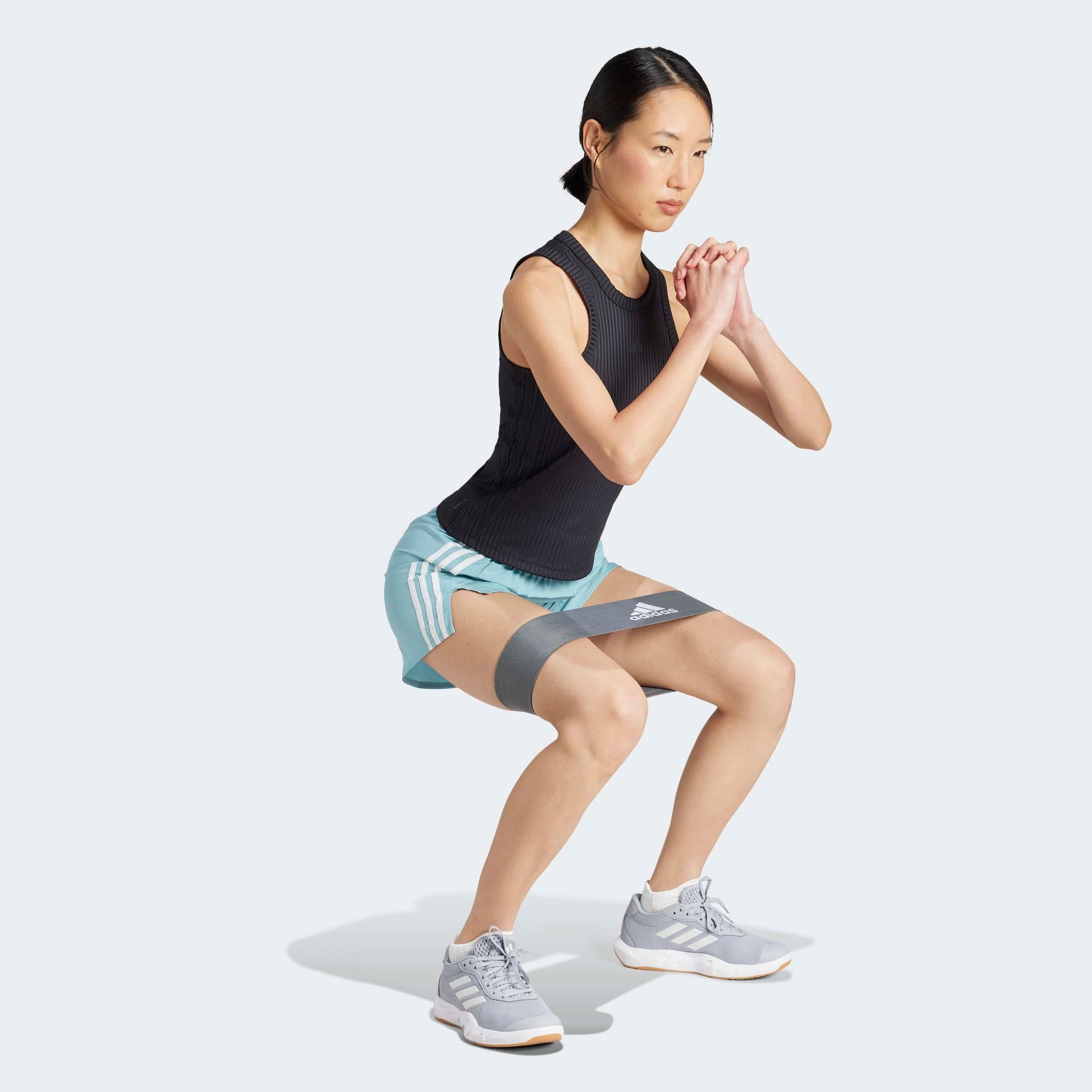 adidas Performance Tanktop »ALL GYM SEASONAL RIB TIGHT FIT TONAL 3-STREIFEN«