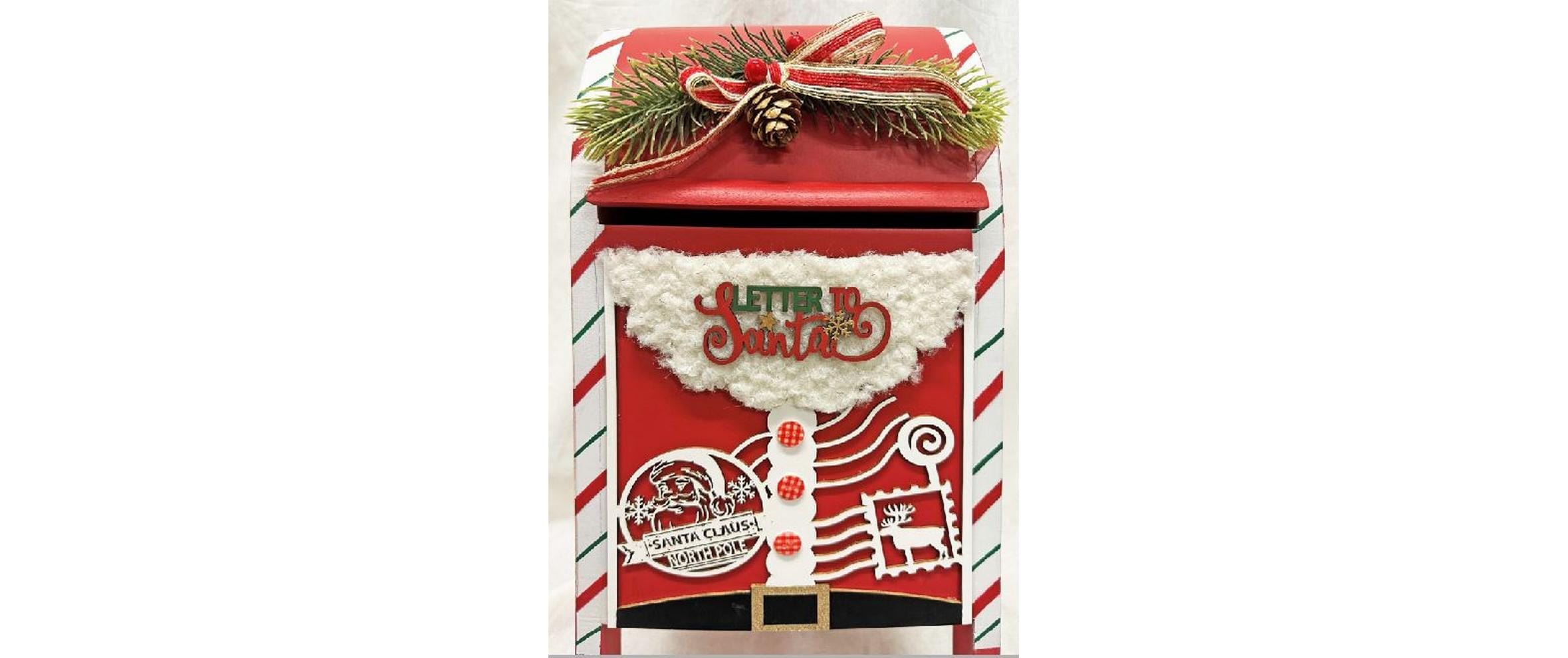 Dameco Figurine de Noël »Deko Briefkasten Santa«