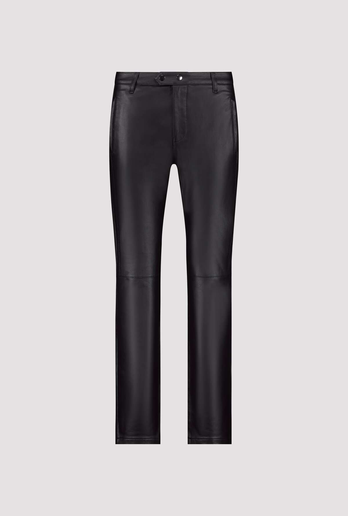 Monari Pantalon imitation cuir »Hose Lederoptik 78cm«  Coupe régulière avec aspect cuir