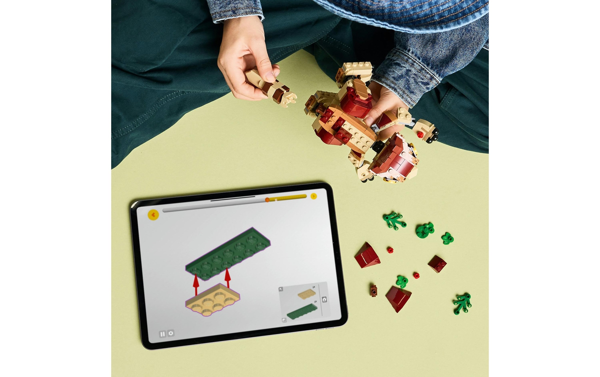 LEGO® Spielbausteine »Jurassic World Babydinosaurier Dolores: Aquilops«