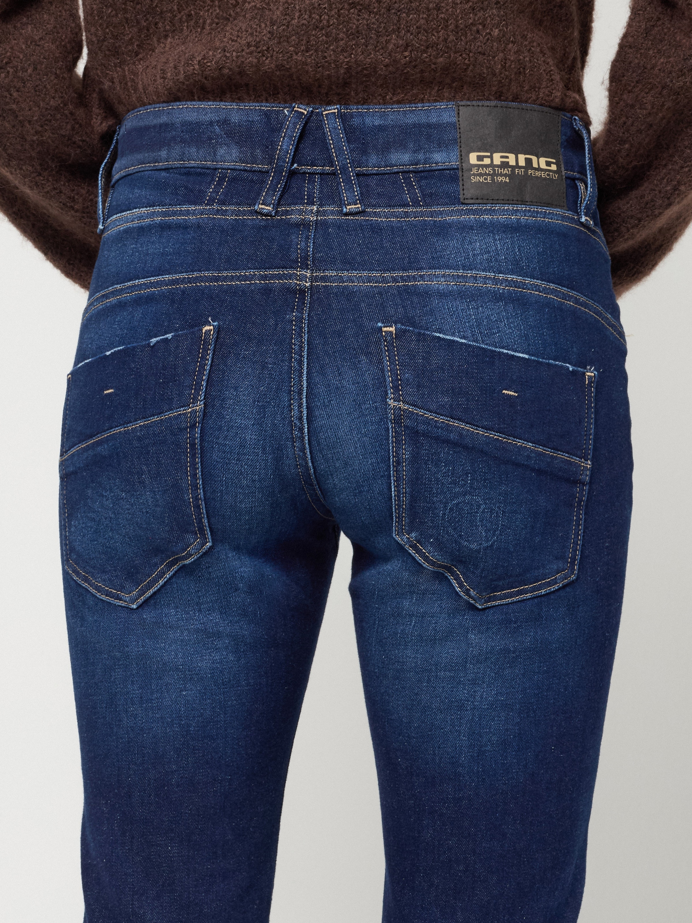 GANG Relax-fit-Jeans »94GERDA« elastische Denimqualität für hohen Tragekomfort