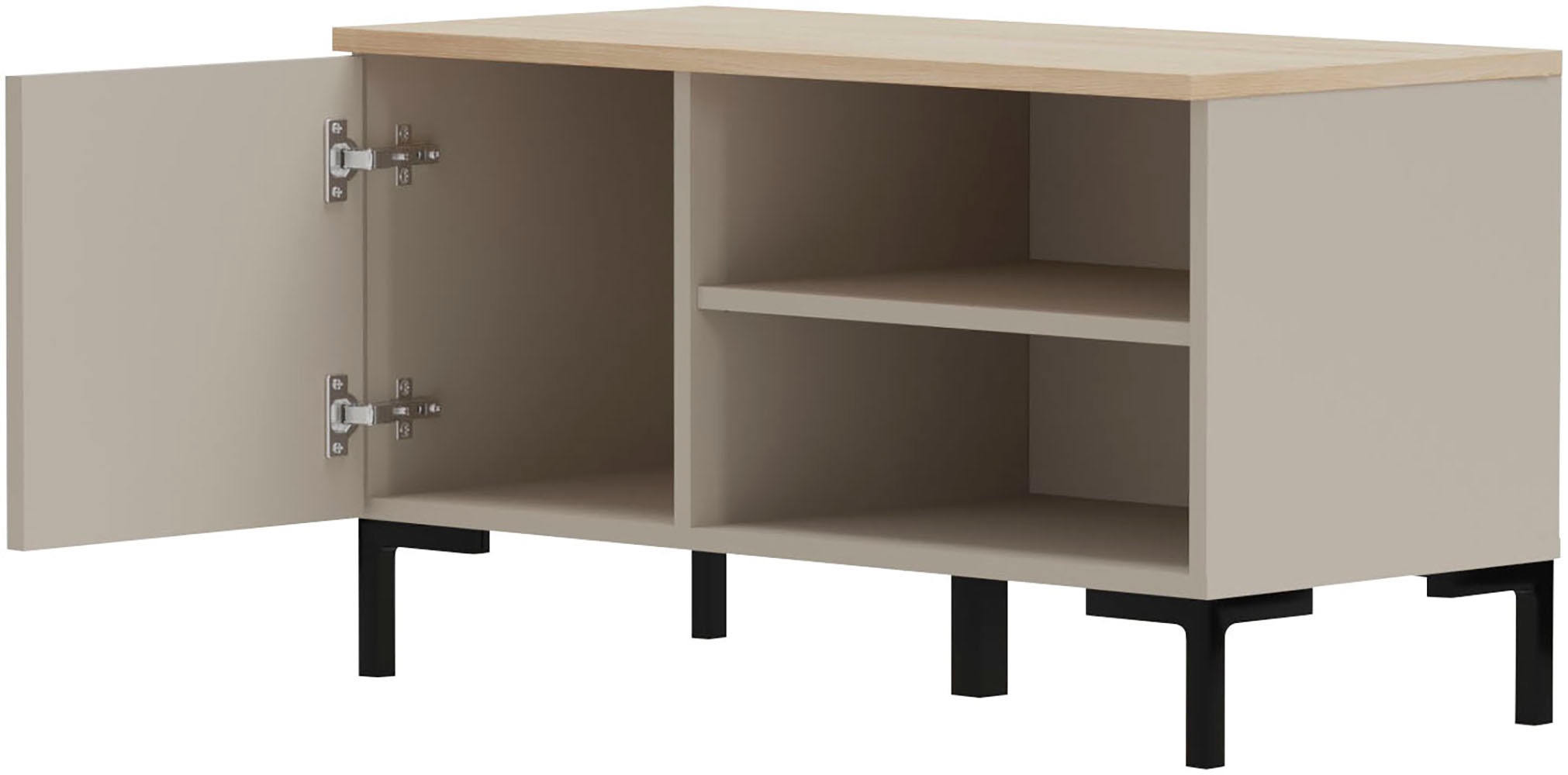 Home affaire Banc »Luminara« 1 cuis tlg. Schuhbank mit Platz für bis zu 3 Schuhpaare - (B/T/H) 85/41/49 cm