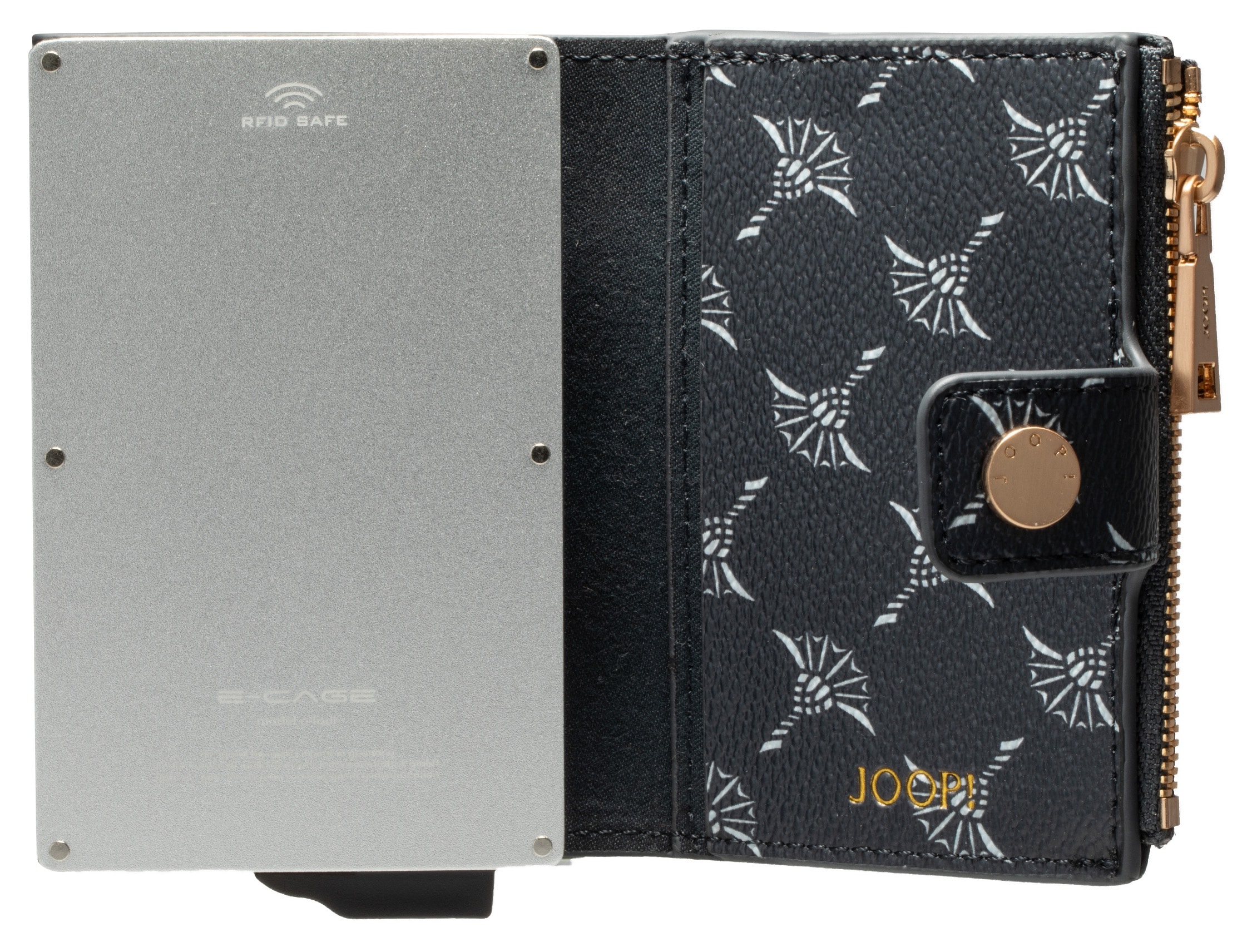JOOP! Porte-cartes »cortina 1.0 c-four e-cage sv8« Geldbörse Portemonnaie Damenbörse mit Drucken