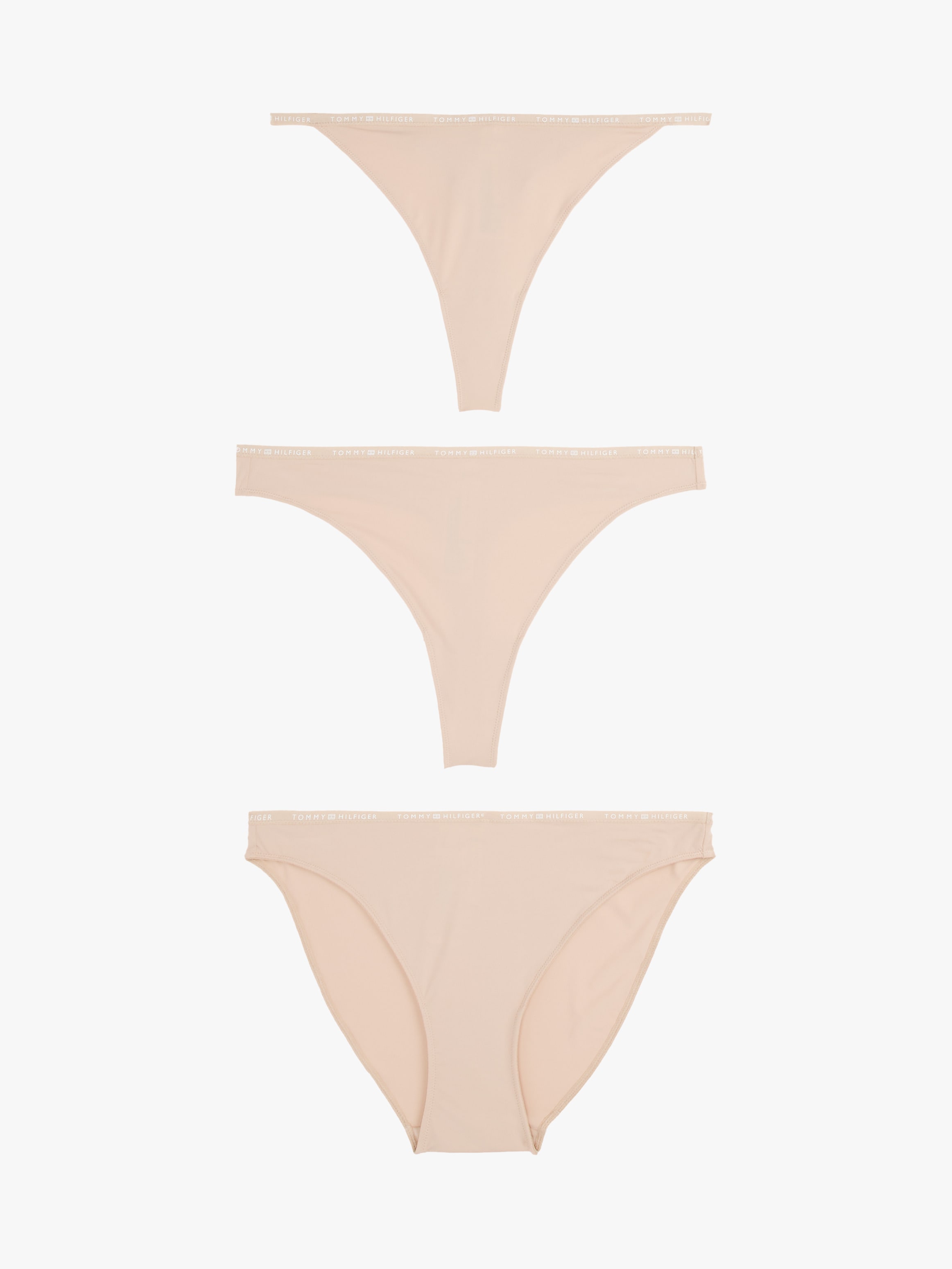 Tommy Hilfiger Underwear Slip »3 PACK MULTI SHAPE BOTTOM« Paquet, lot de 3, 3 cuis avec effet Shape