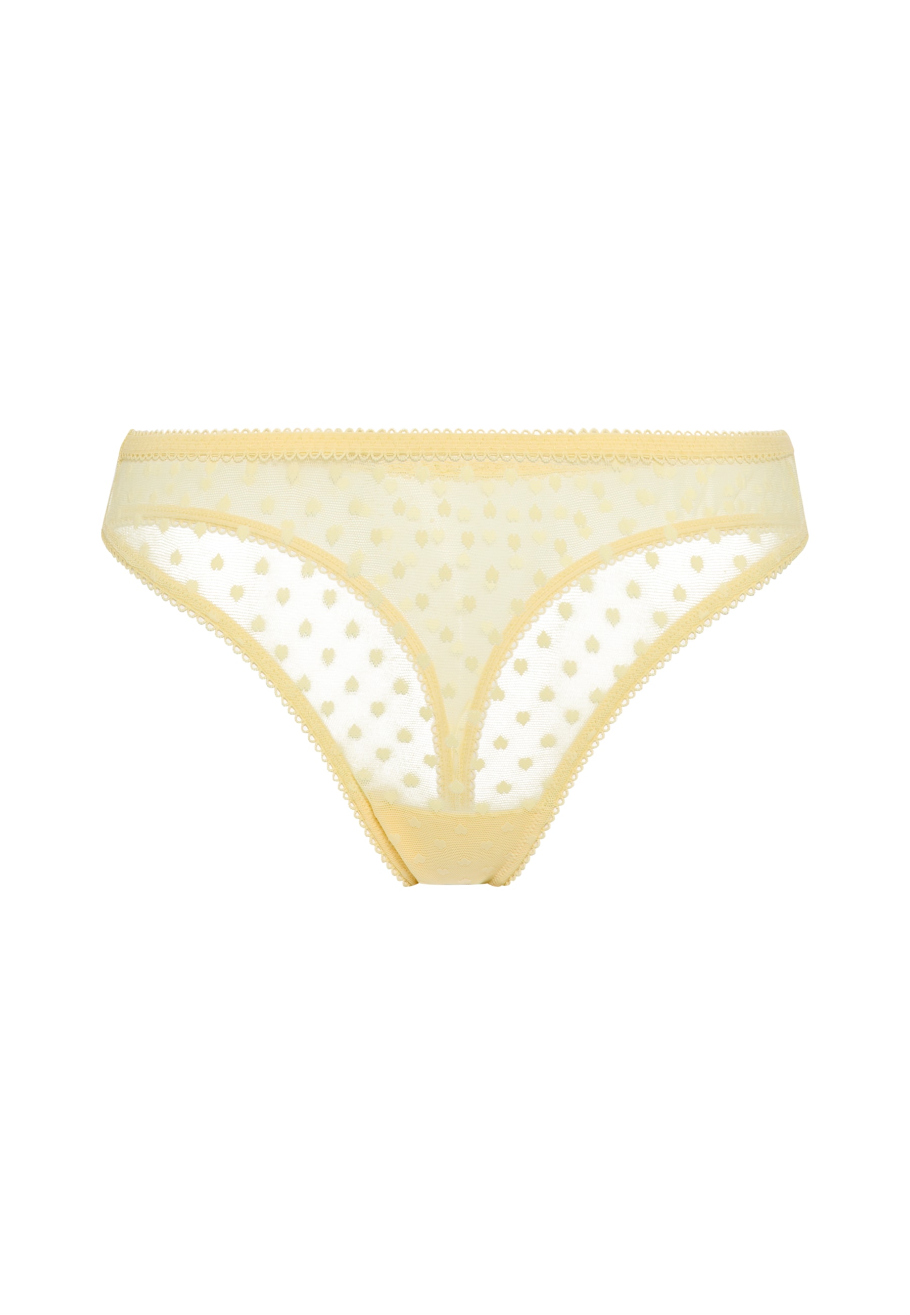 LSCN by LASCANA String aus leicht transparentem Herzchen-Mesh