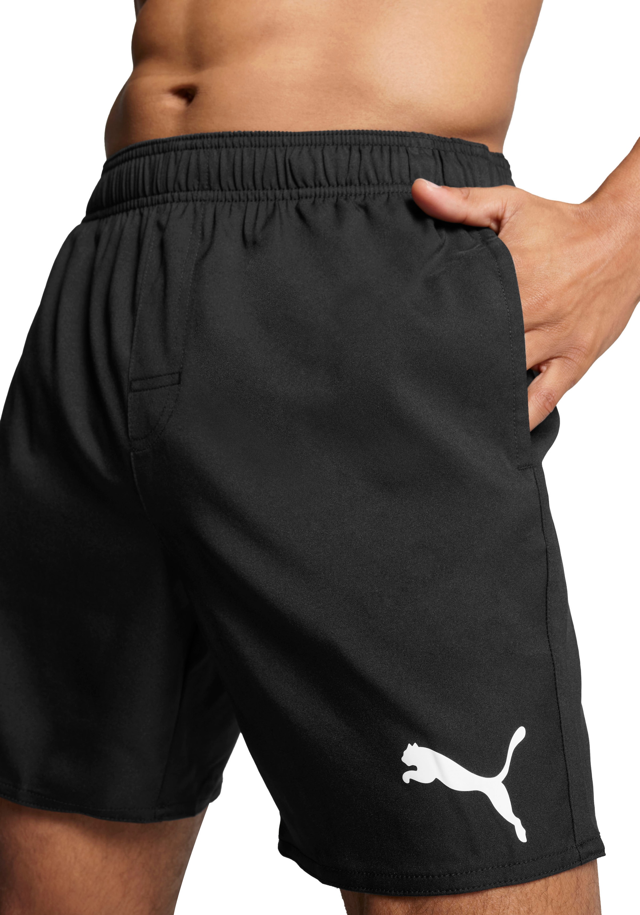 PUMA Short de bain »PUMA SWIM MEN MID SHORTS« mit elastischem Bund, Seitentaschen