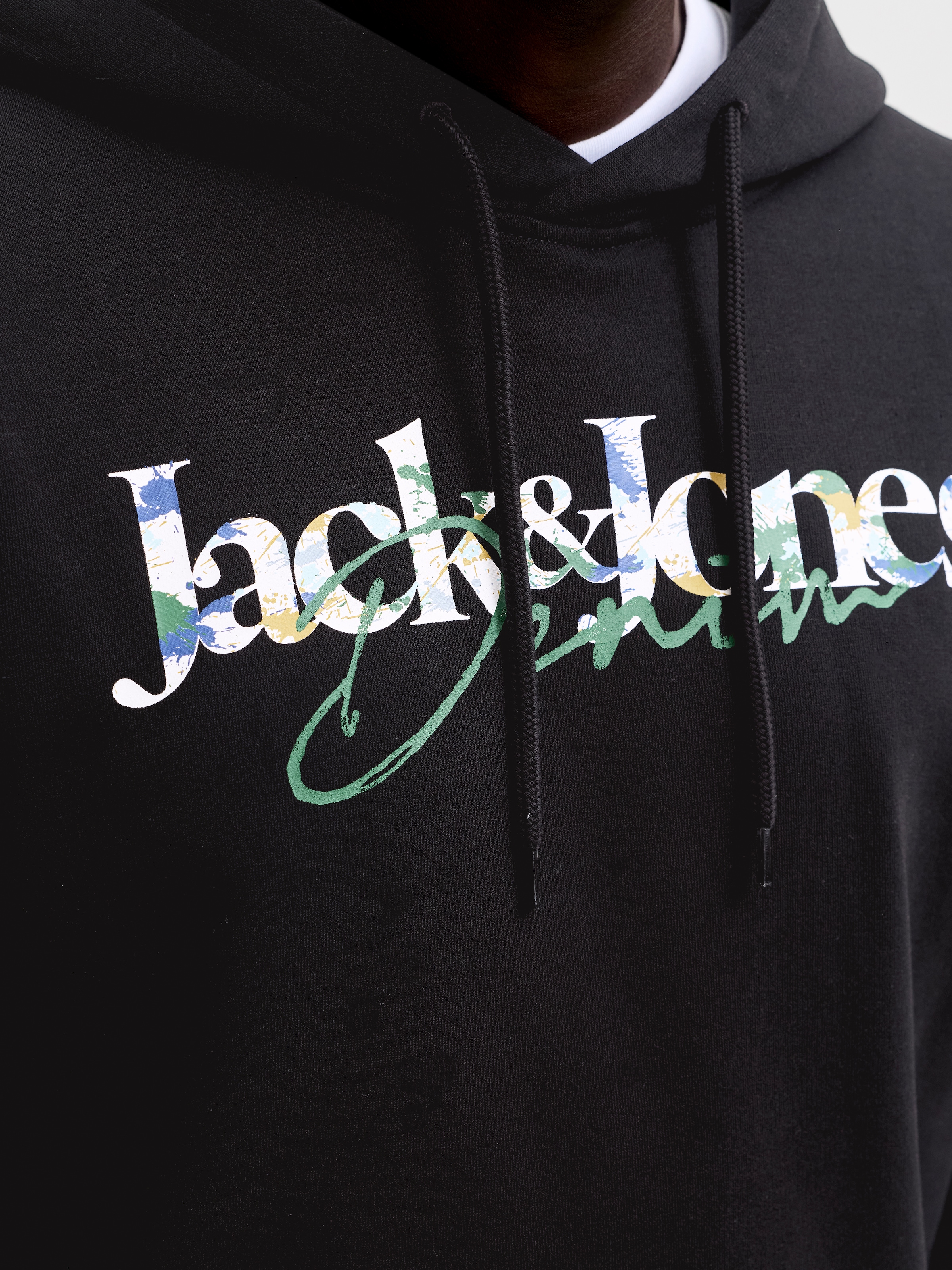 Jack & Jones PlusSize Kapuzensweatshirt »JJTOM SWEAT HOOD SN PLS«, Baumwollmischung, normal geschnitten
