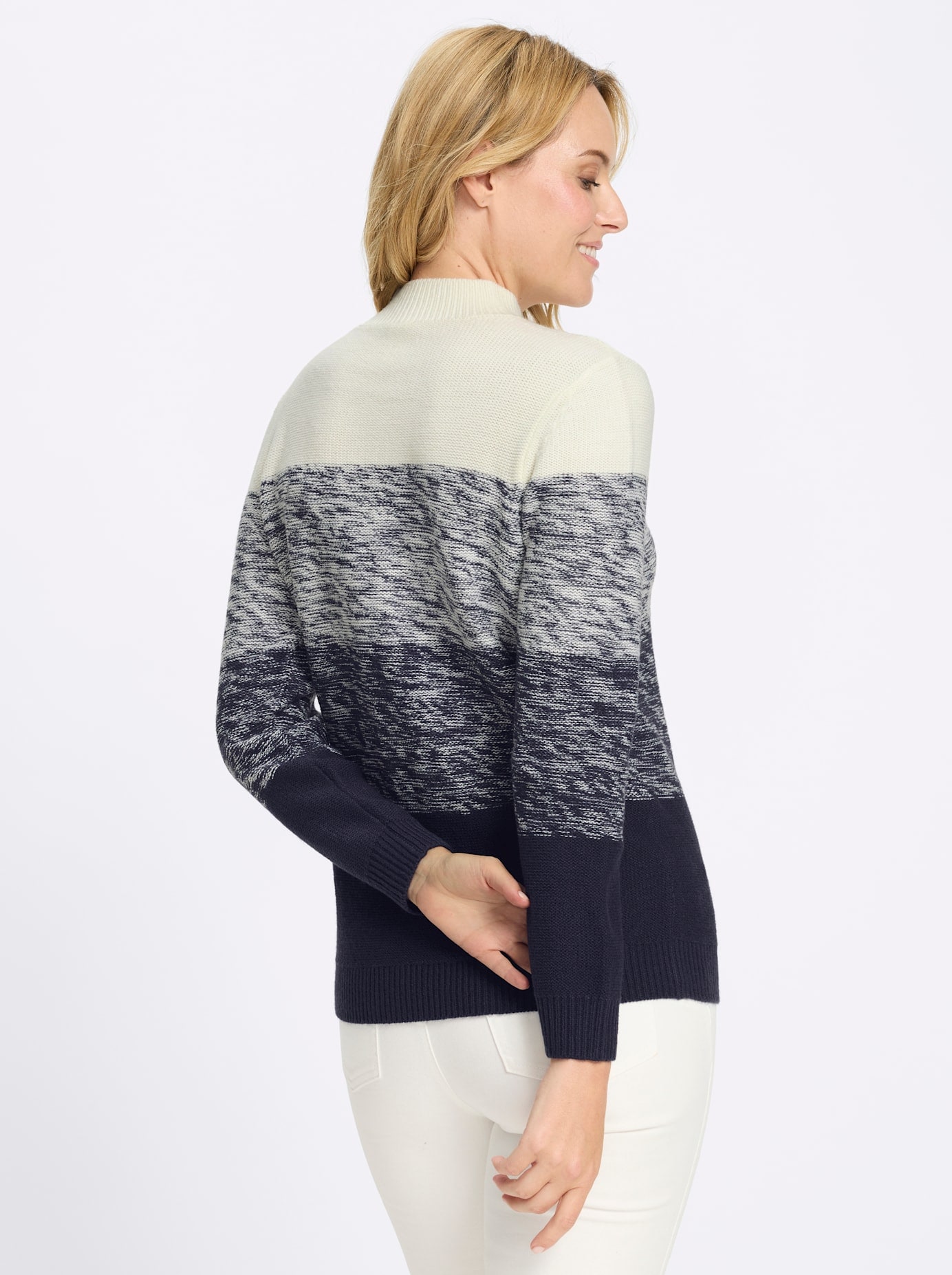 Classic Basics Pull à col montant »Stehkragen-Pullover«