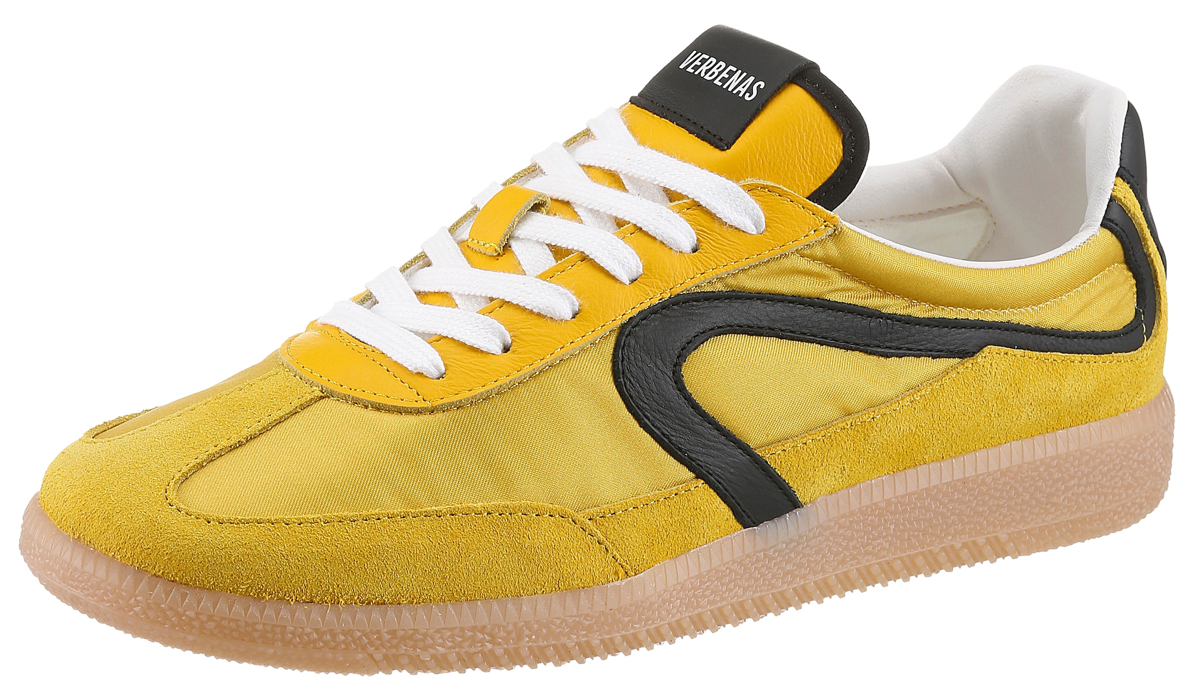 VERBENAS Sneakers »SIMON«  Sneaker rétro, chaussure à lacets, sneaker de loisirs avec semelle extérieure couleur miel