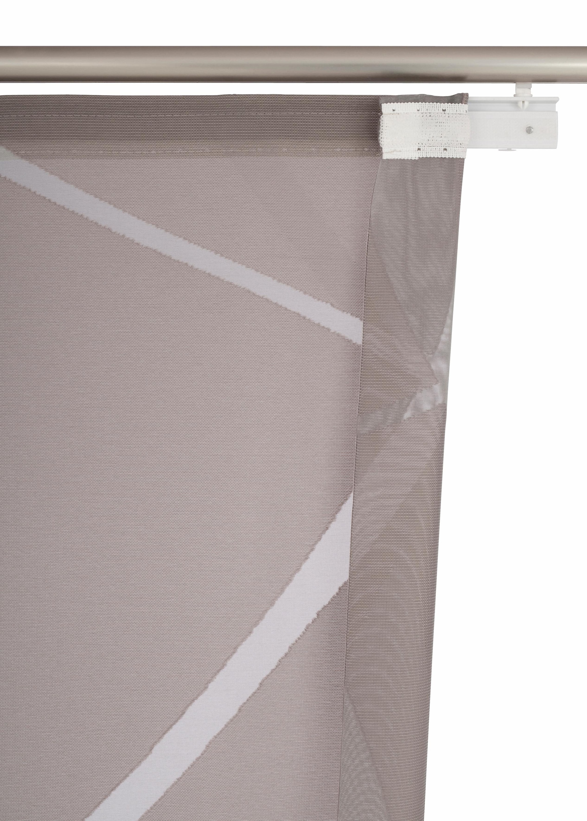 Neutex for you! Schiebegardine »Rumbek« Klettband 1 Stk. tlg. inkl. Befestigungszubehör, Breite: 57 cm