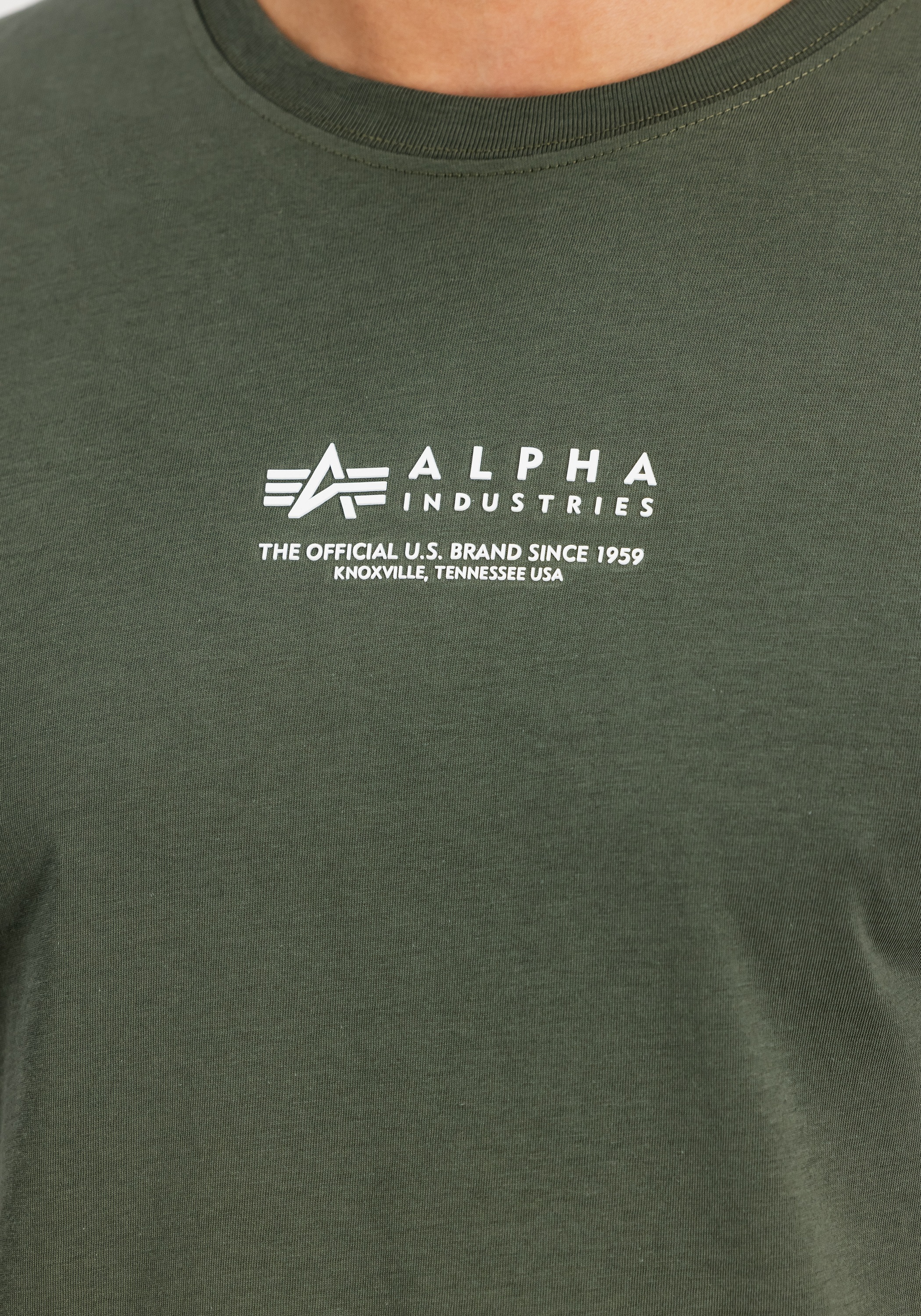 Alpha Industries T-Shirt »Alpha Wording T-Shirt«