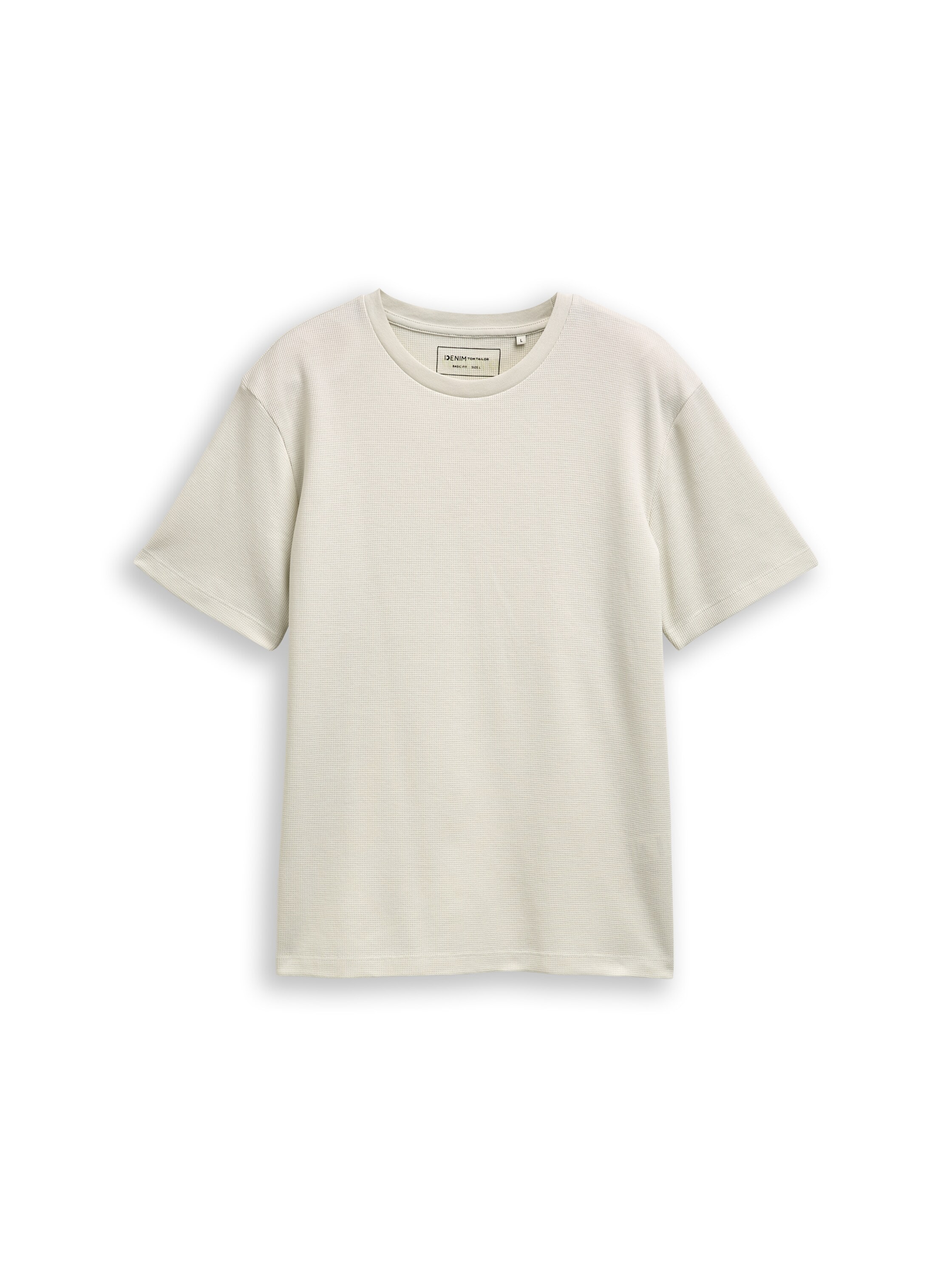 TOM TAILOR Denim T-shirt en qualité piqué