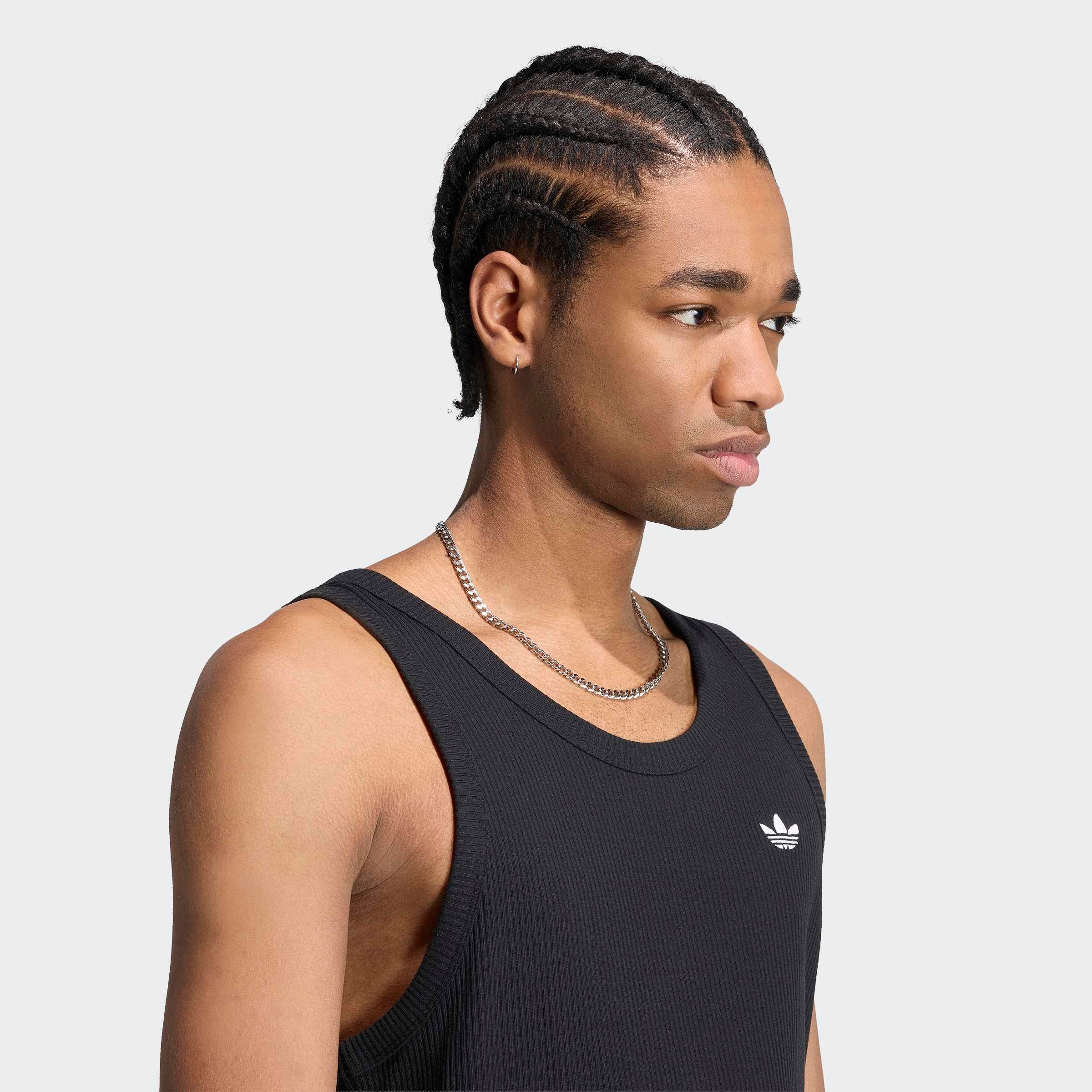 adidas Originals Tanktop »TREFOIL ESSENTIALS« mit Rundhalsausschnitt, ohne Verschluss, aus Baumwolle