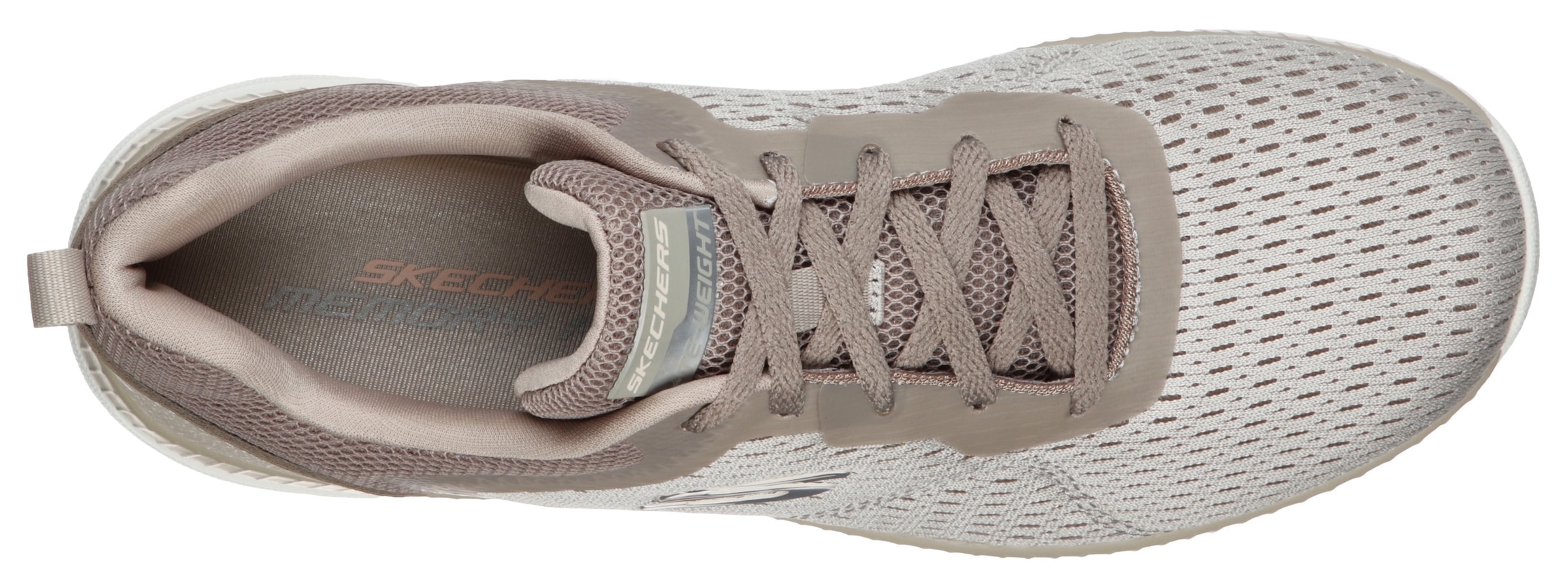 Skechers Chaussure professionnelle »BOUNTIFUL - QUICK PATH«  Freizeitschuh, Halbschuh, Schnürschuh mit gepolsterter Innensohle