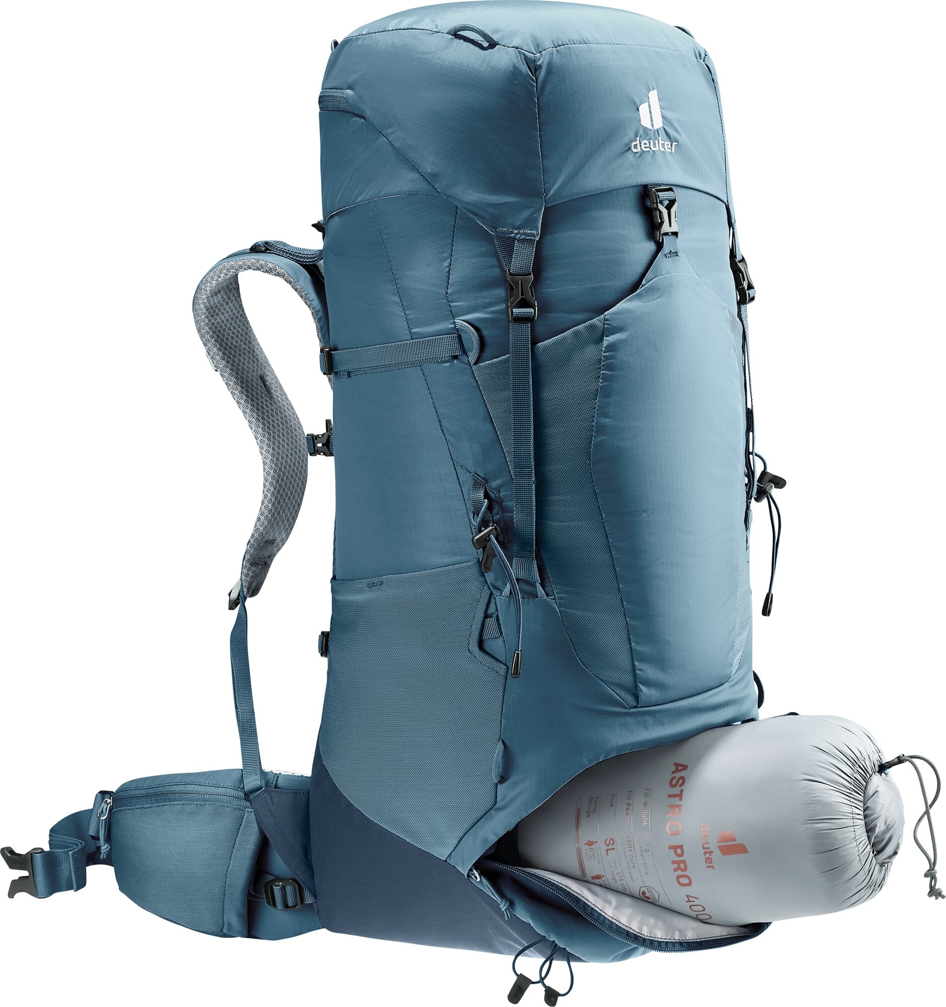 deuter Trekkingrucksack »Aircontact Lite 50 + 10« mit 60 Litern Volumen, aus Polyamid und Polyester