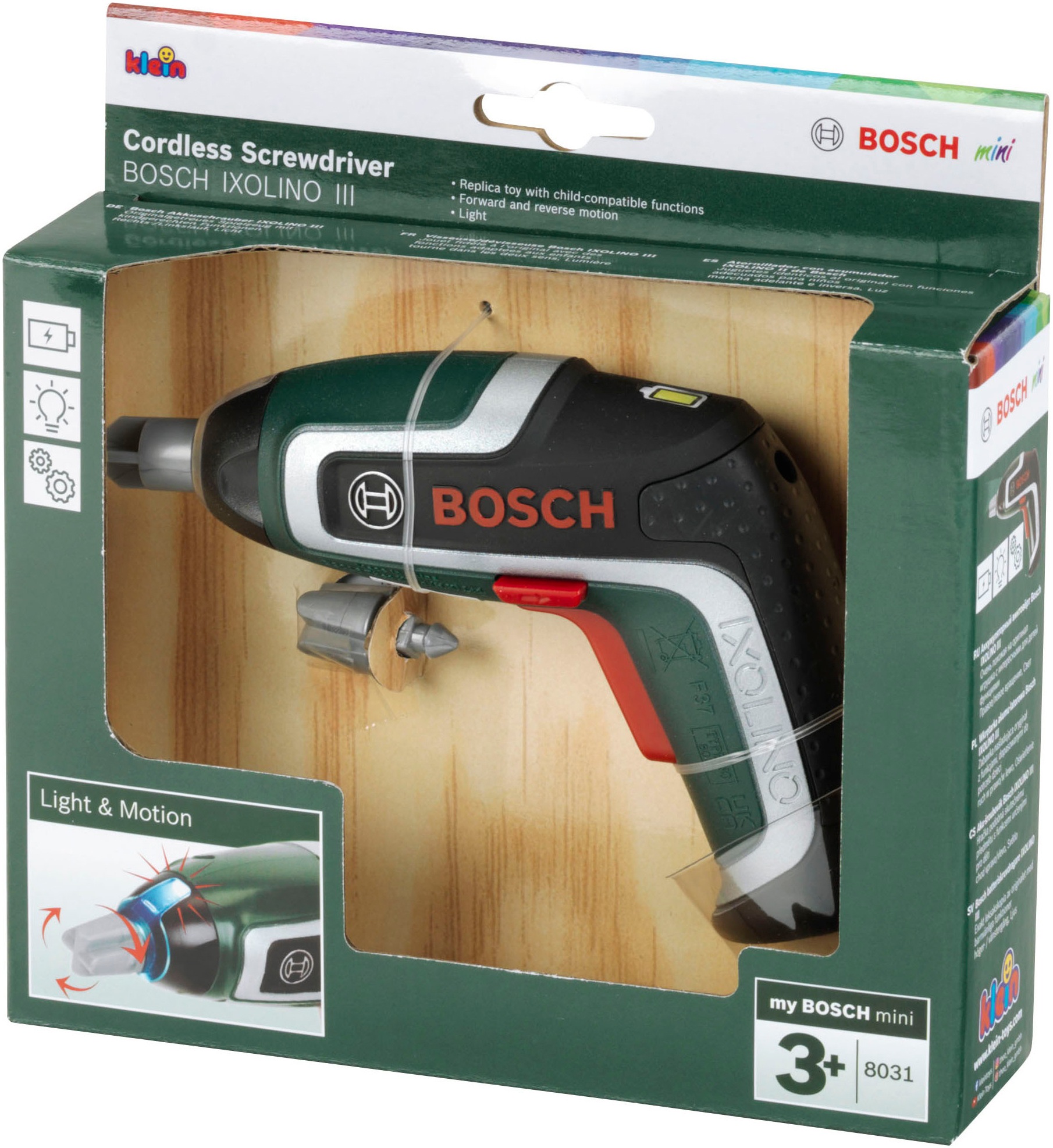 Klein Visseuse sans fil pour enfants »Bosch, Ixolino 7« mit Licht und Sound