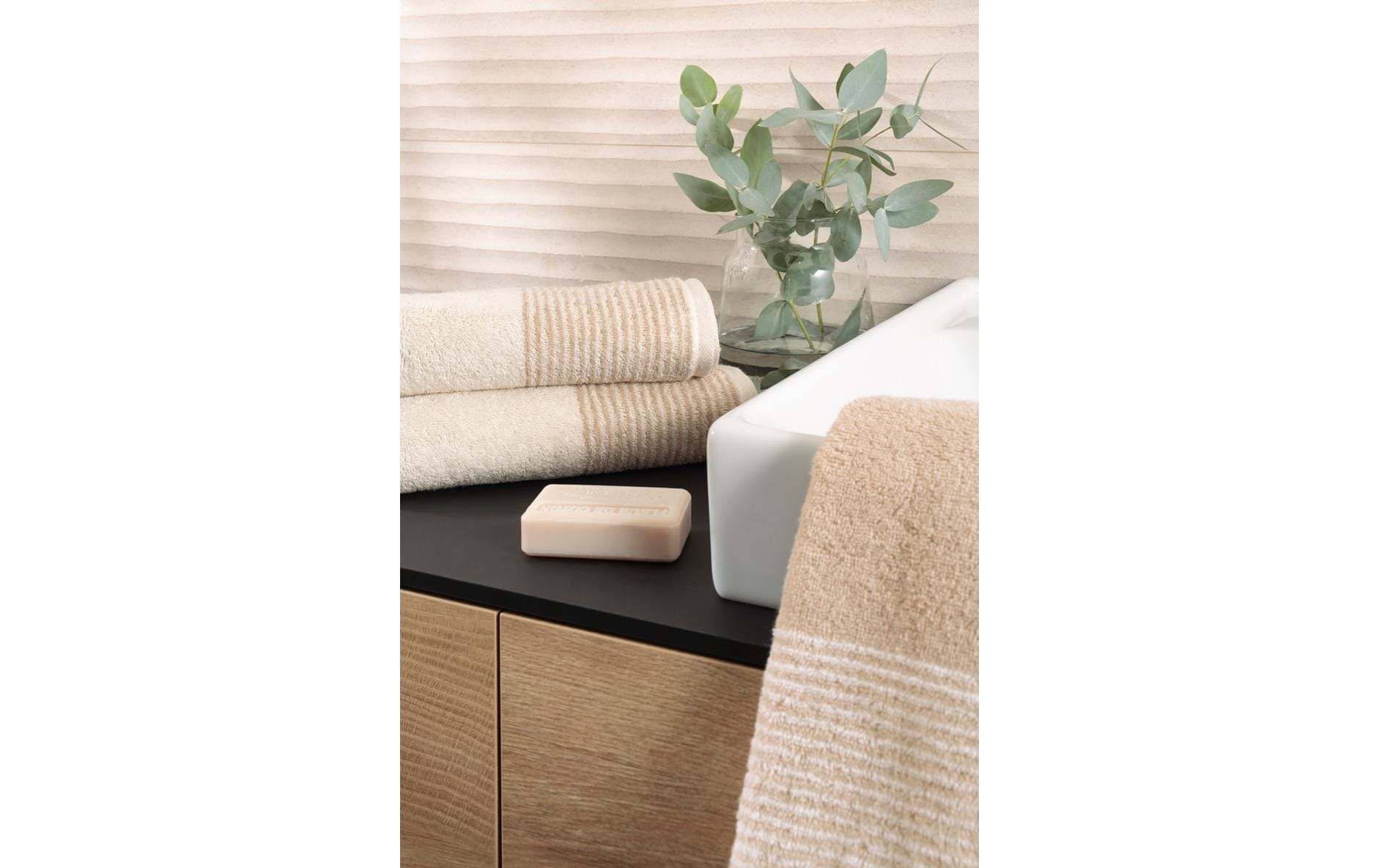 Cawö Handtuch »Two-Tone« Hochwertiges Badezimmertuch