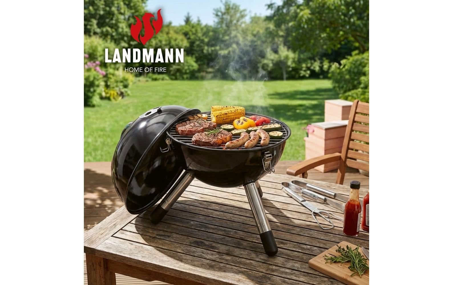 LANDMANN Holzkohlegrill »Kugelgrill«