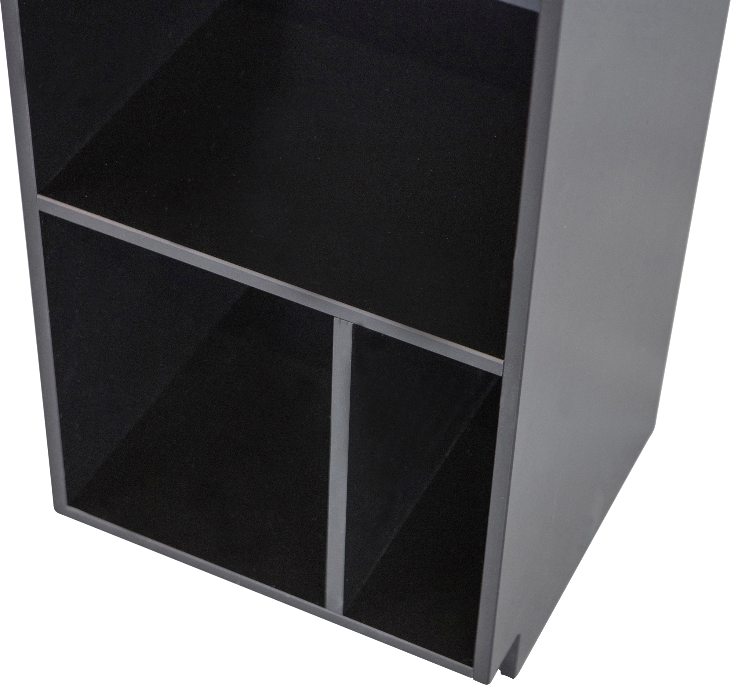 WOOOD Étagère à livres »Finca FSC®-Kiefernholz mit Druckmechanismus H 210 x B 40 x T 40 cm« capacité de charge 10 kg par étagère, aspect flottant, facile à monter
