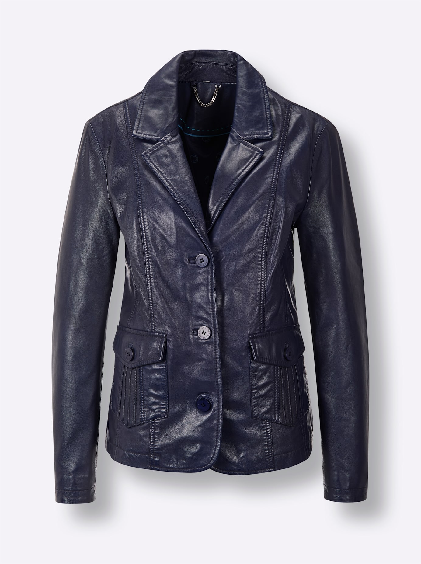 Mainpol Blazer en cuir »Lammnappa-Lederblazer«