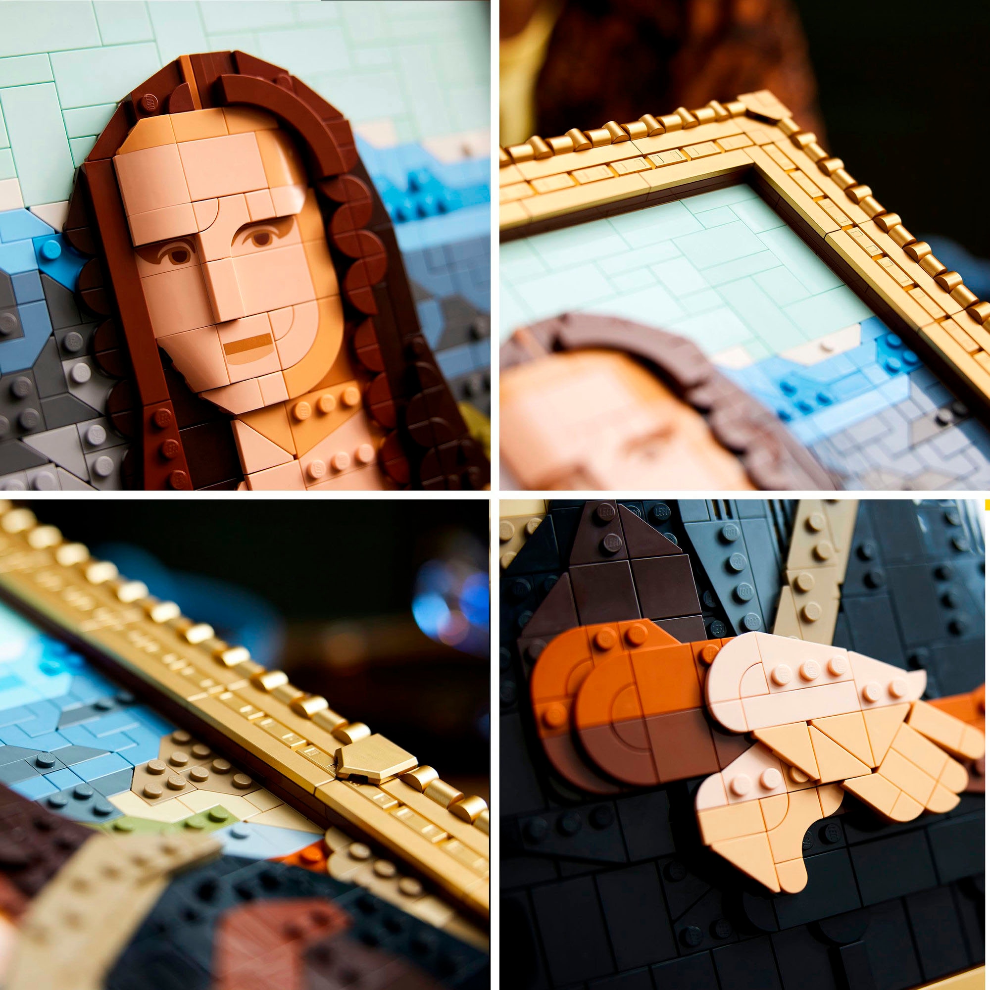 LEGO® Pions de construction »Mona Lisa (31213), LEGO ART« Made in Europe