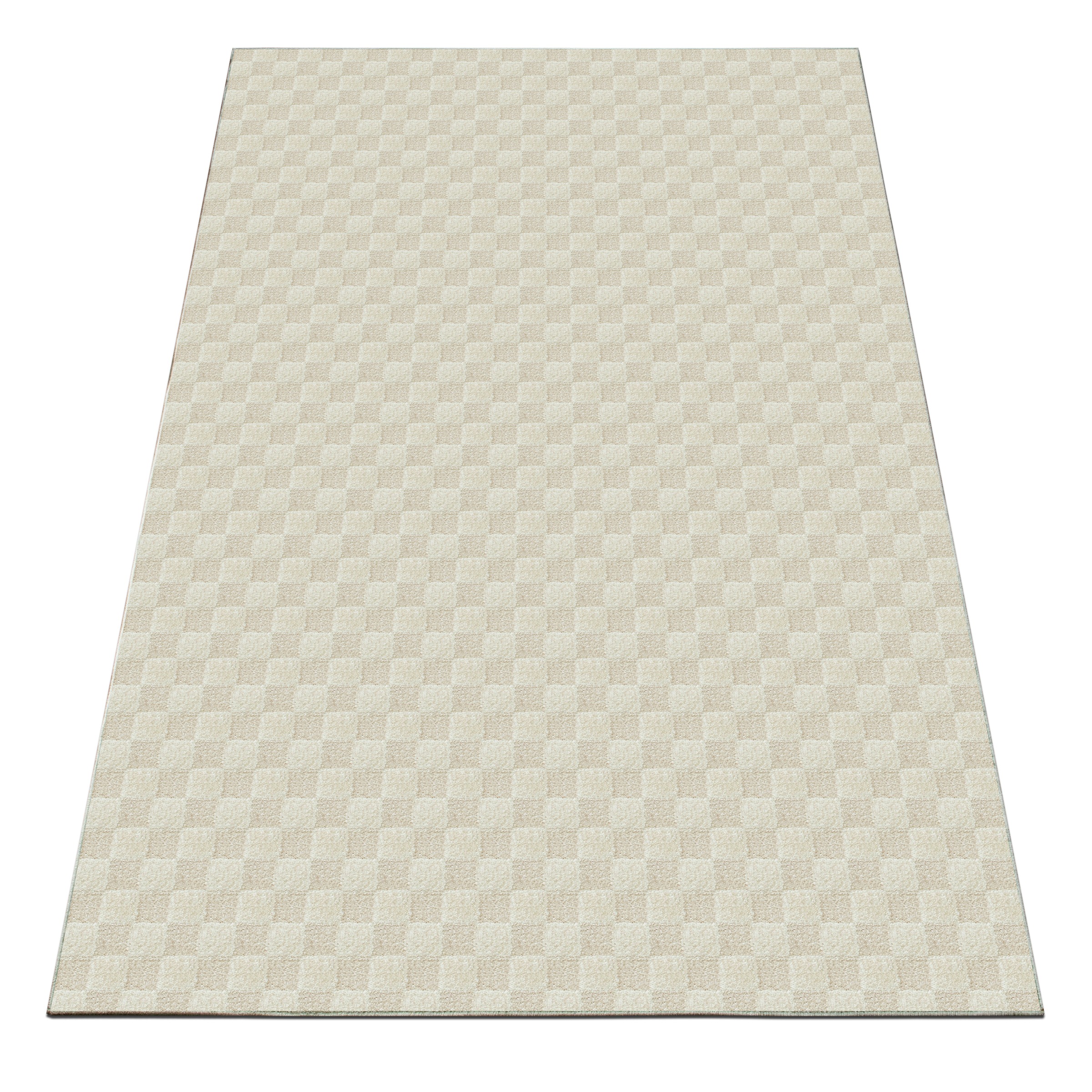 my home Teppich »Lummia, Schachbrett-Design in Hoch-Tief-Struktur« rechteckig 9 mm Höhe 3D-Effekt, softer Kurzflor, pflegeleicht, Scandi-Look