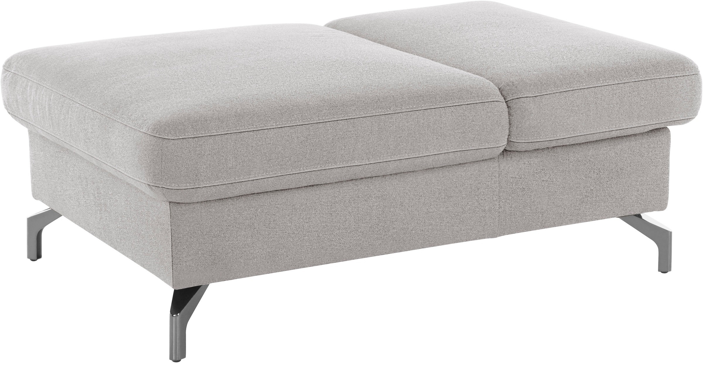 sit&more Hocker »Brisbane« Fusshöhe 12 cm, mit Federkern und Klappfunktion