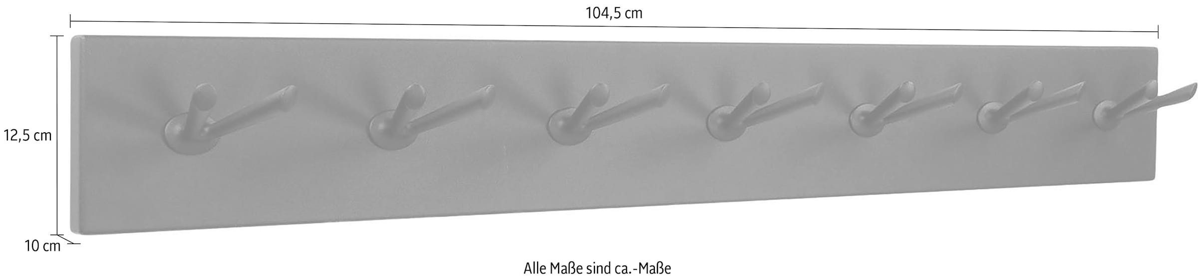 Spinder Design Garderobenhalter »Pull« Metall, Breite 104,5 cm