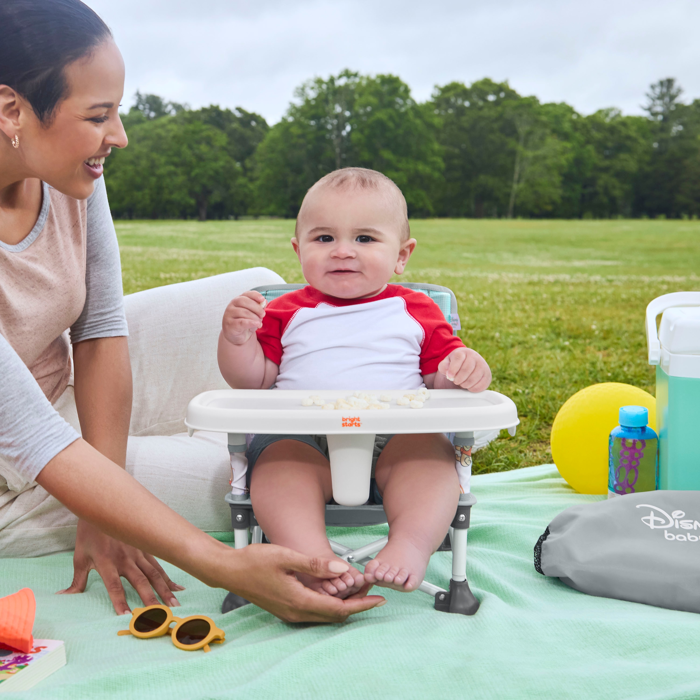 Bright Starts Siège de table »WINNIE THE POOH Pop ‘N Sit™ Portable Booster Seat«
