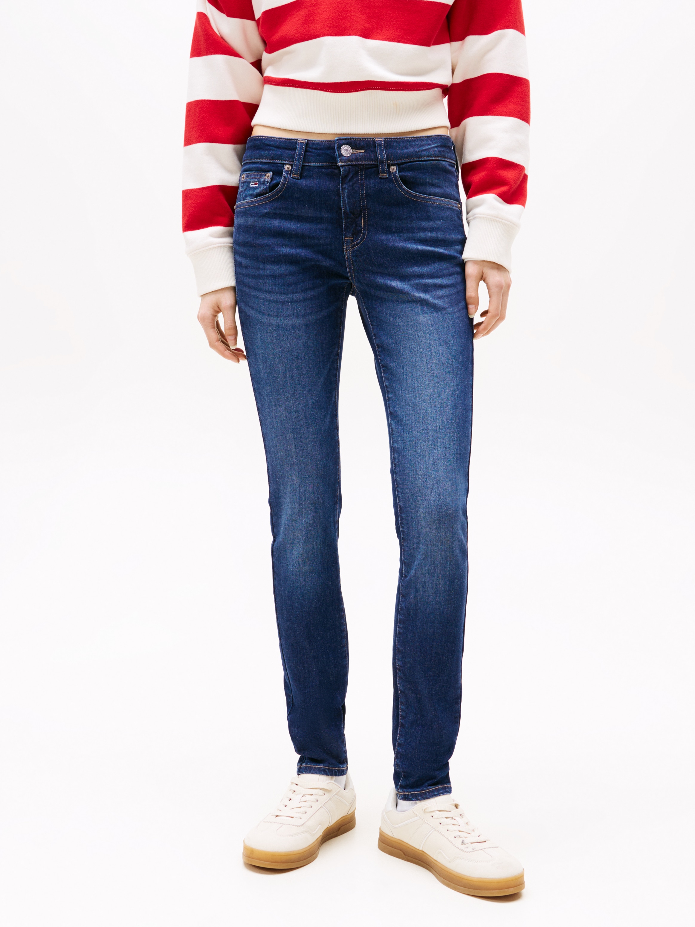 Tommy Jeans Jeans skinny »SOPHIE LW SKN« avec lavage, badge logo, taille basse